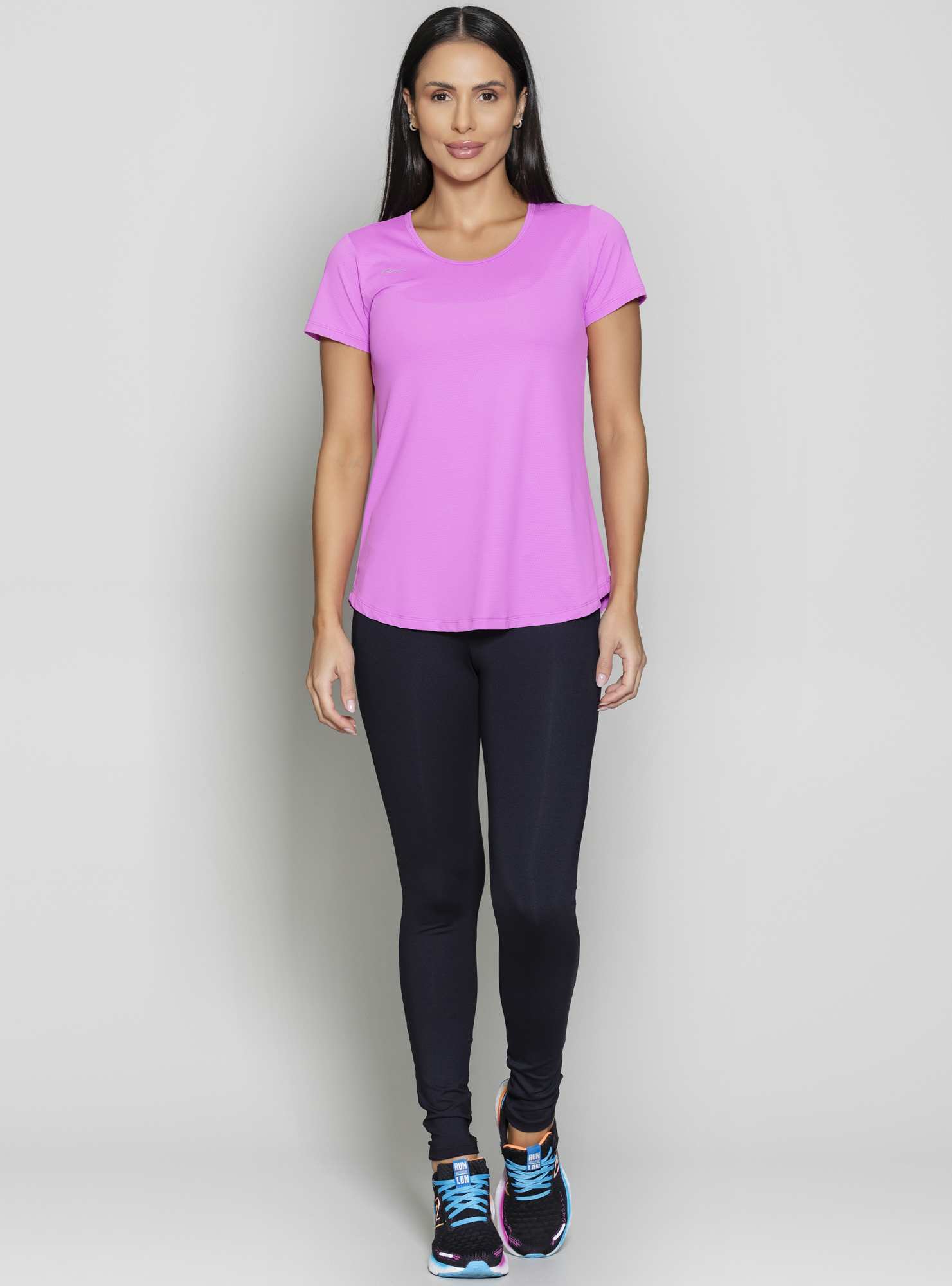 Blusa Alongada Essencial Roxo 06