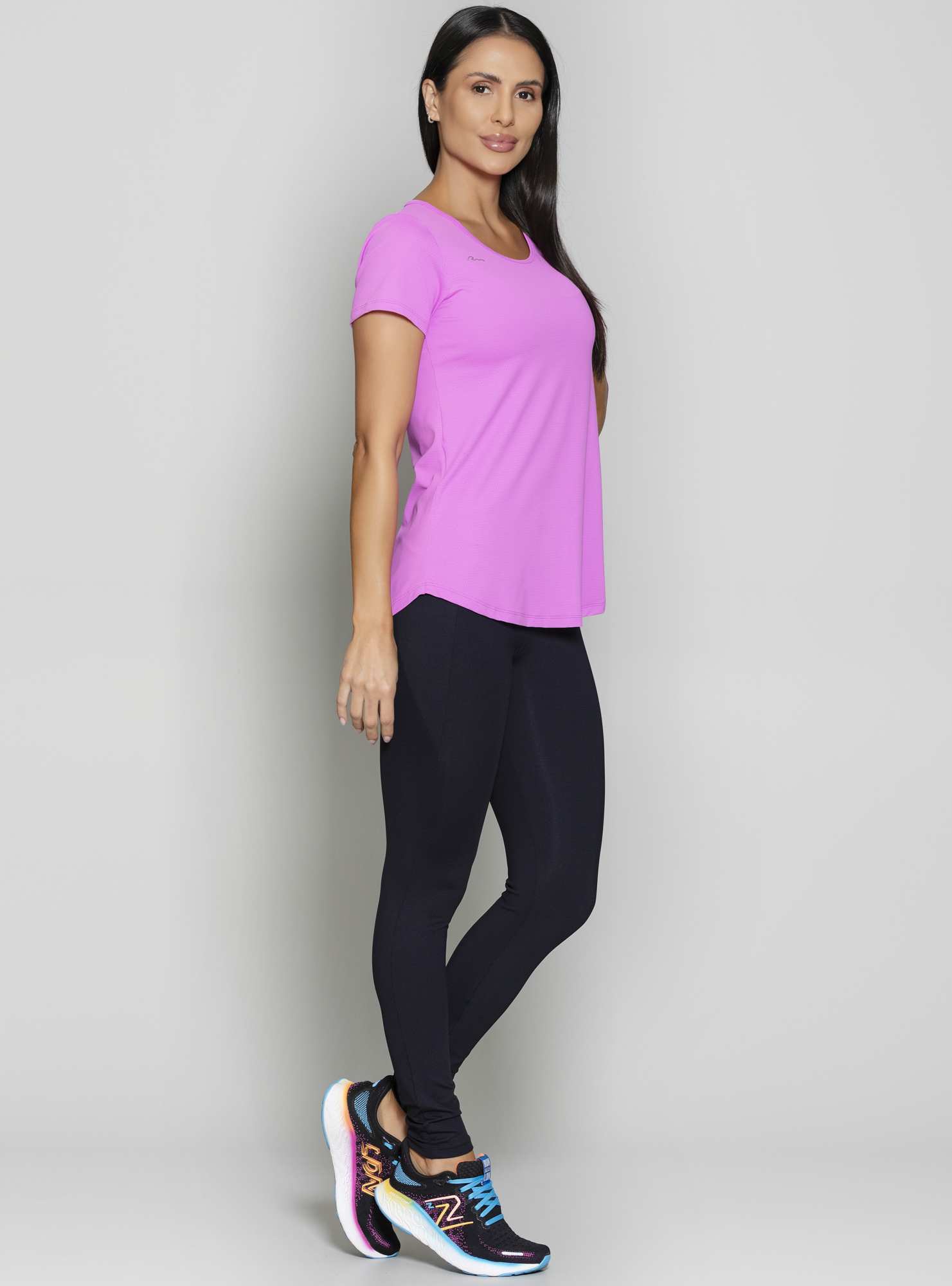 Blusa Alongada Essencial Roxo 06