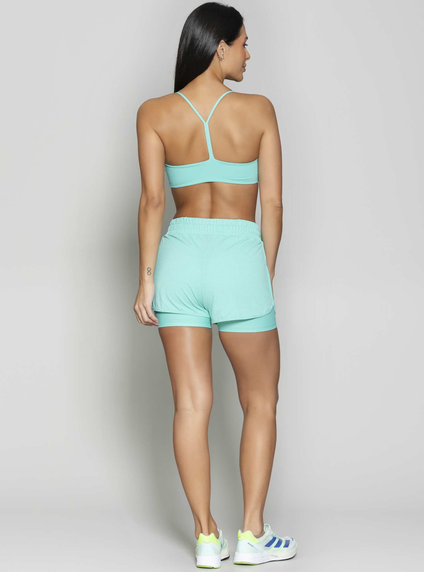Short Duplo Essencial Verde 14