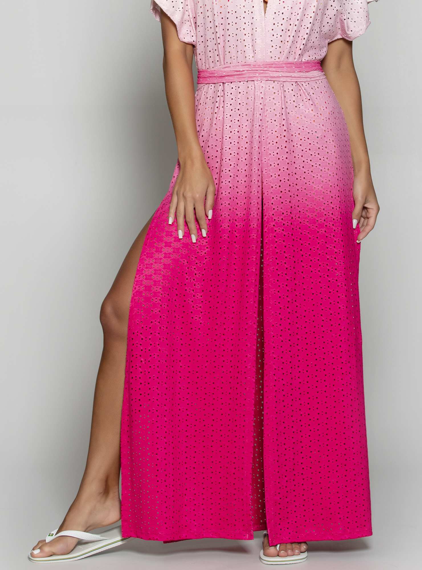 Kaftan Longo Estampado Su 111
