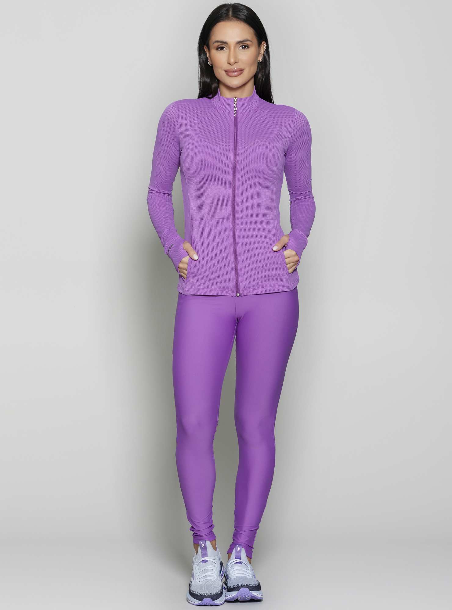 Jaqueta Fit Essencial Roxo 07