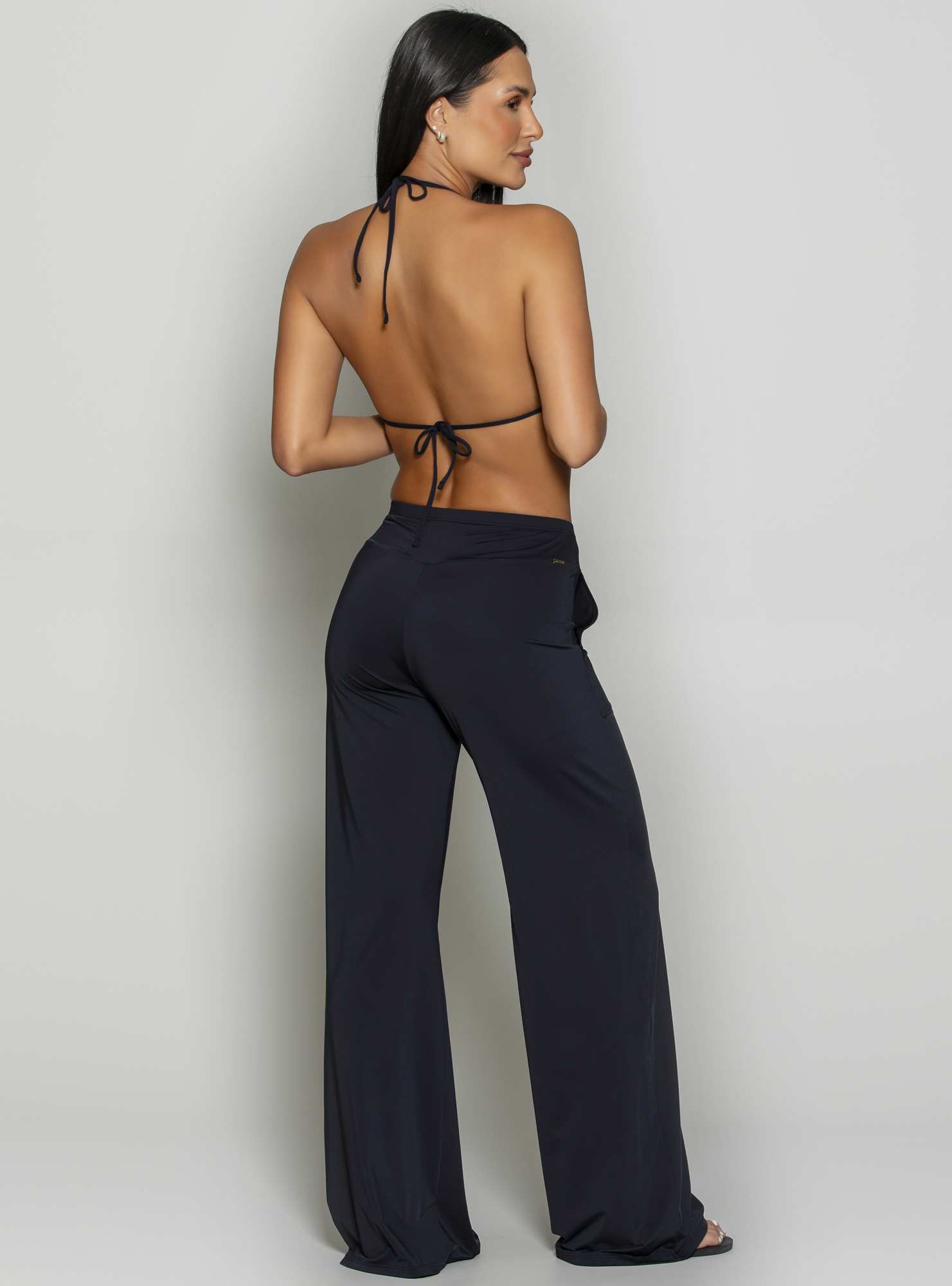 Calça Pantalona Essencial Preto