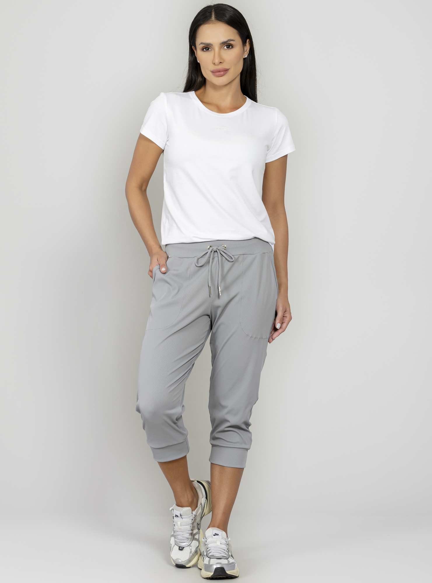 T-Shirt Athleisure Branco