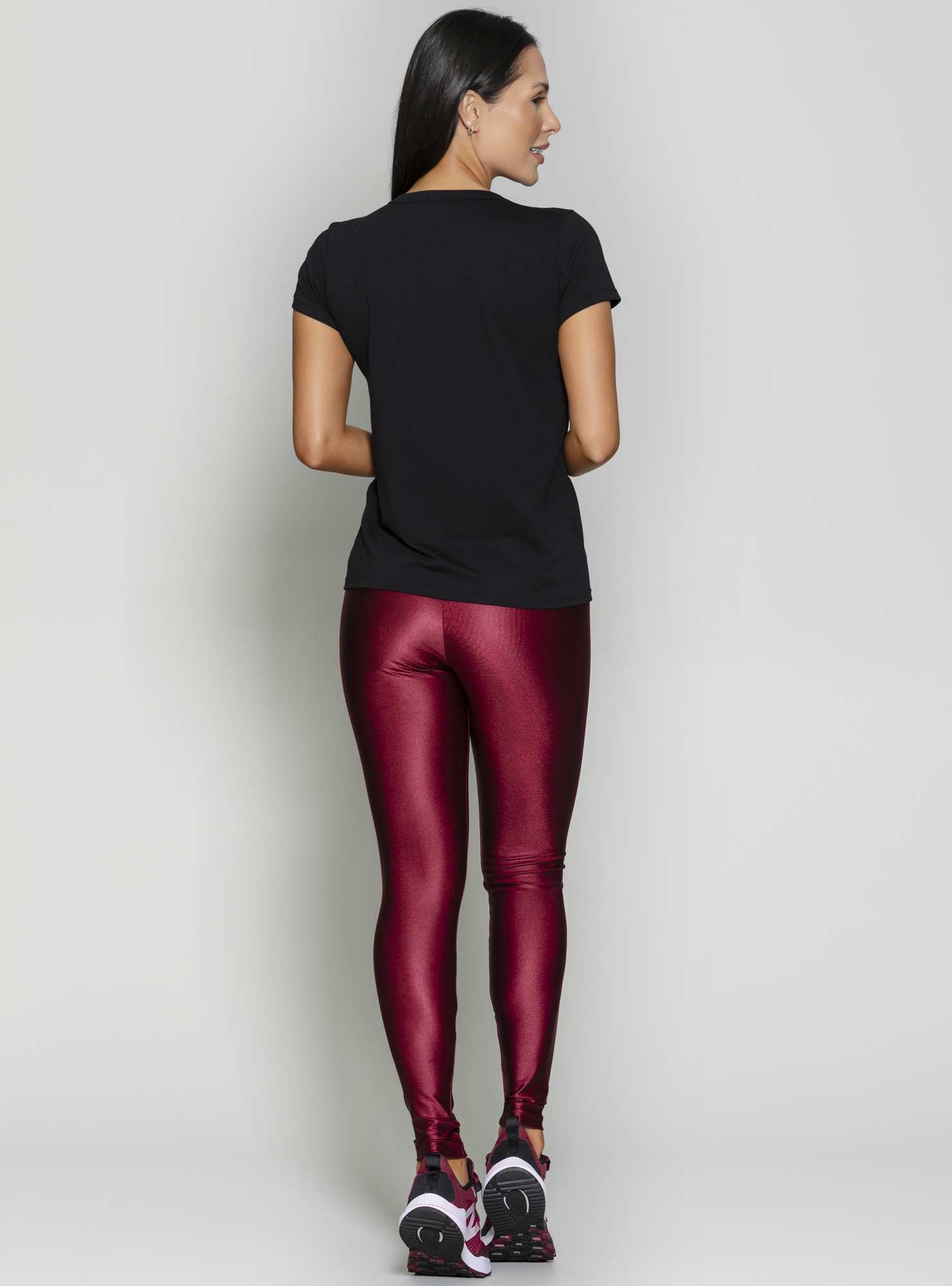 T-Shirt Athleisure Preto