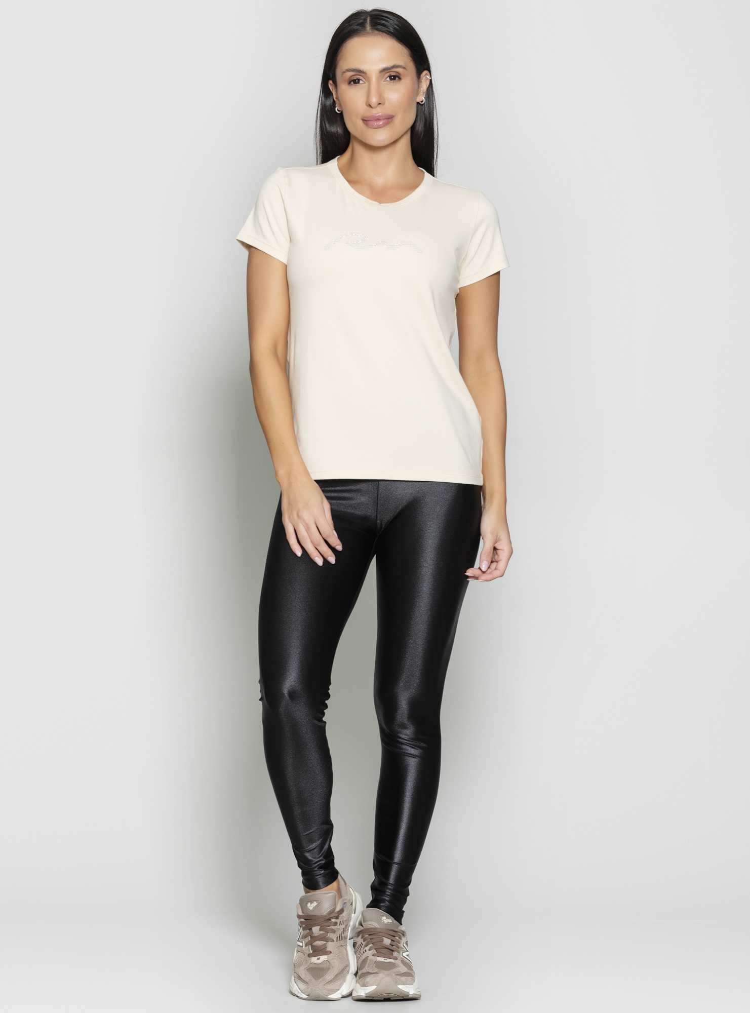 T-Shirt Athleisure Bege 01
