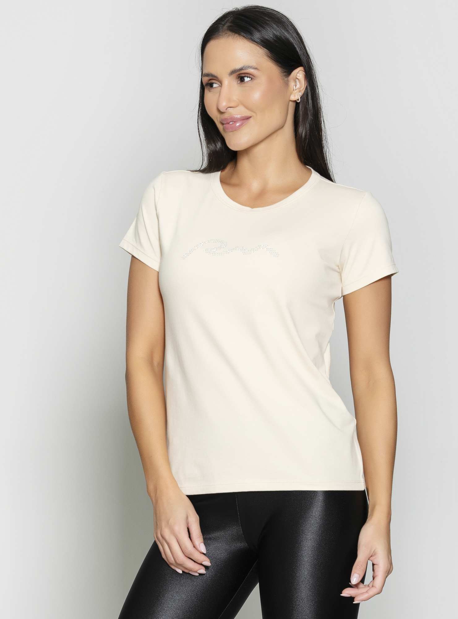 T-Shirt Athleisure Bege 01