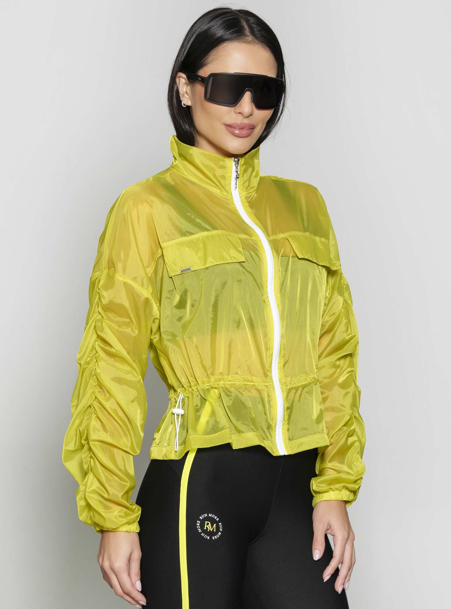 Jaqueta Com Gola Utility Verde 03