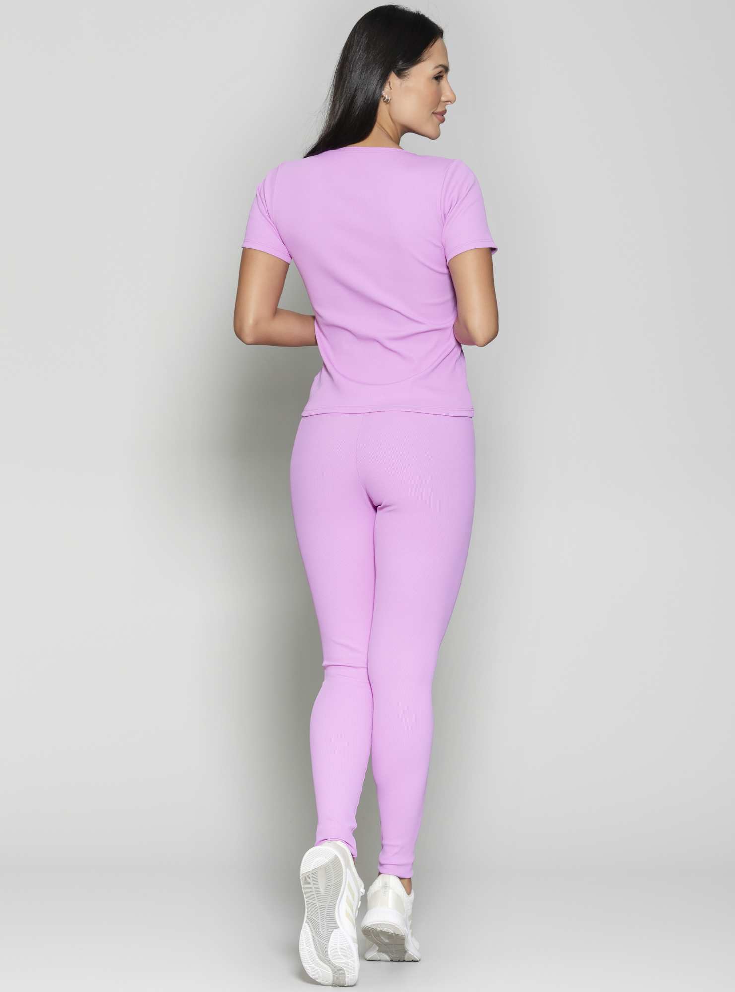 Blusa Canelada Roxo 22