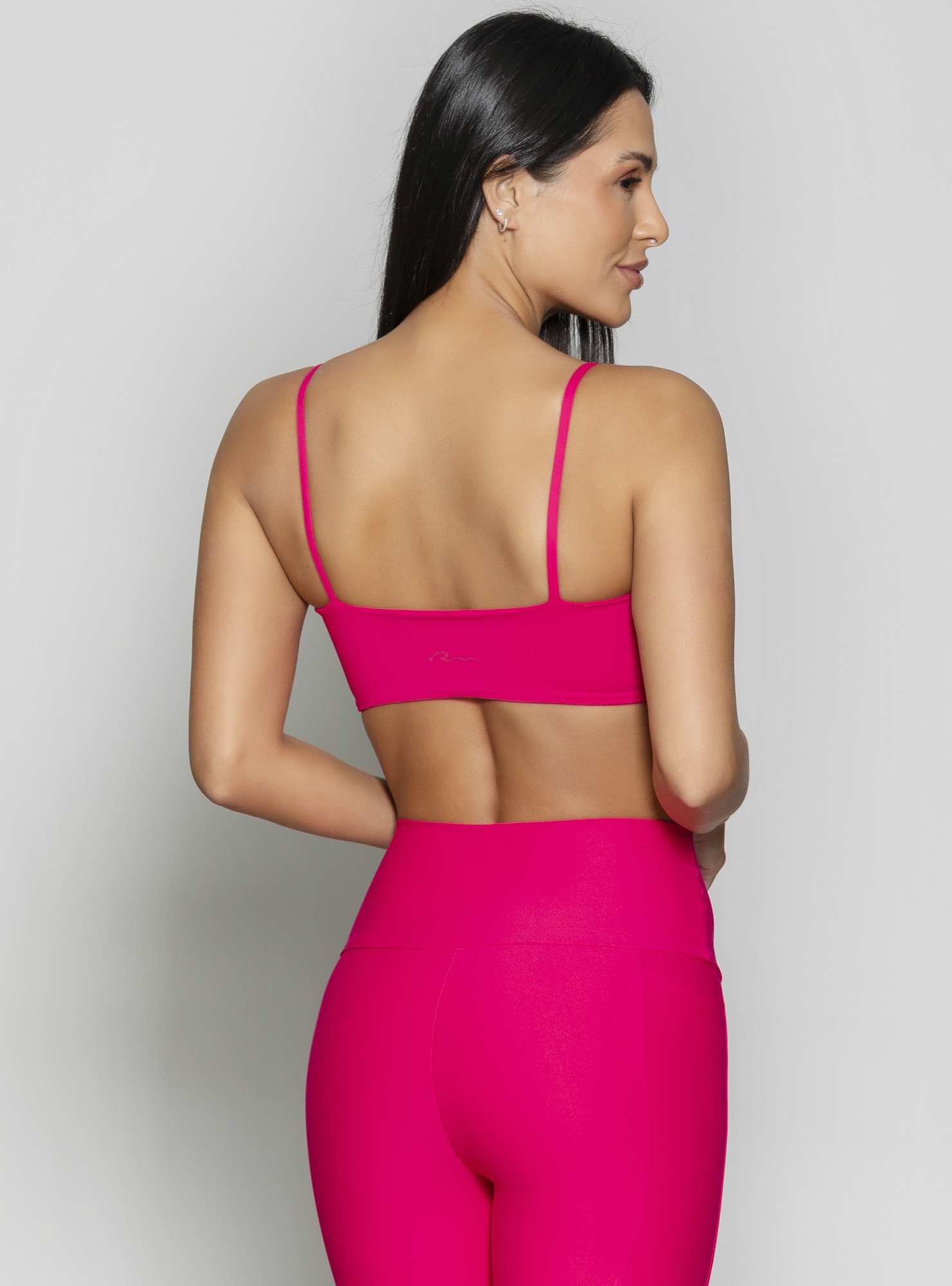 Top Faixa Com Alças Essencial Rosa 07
