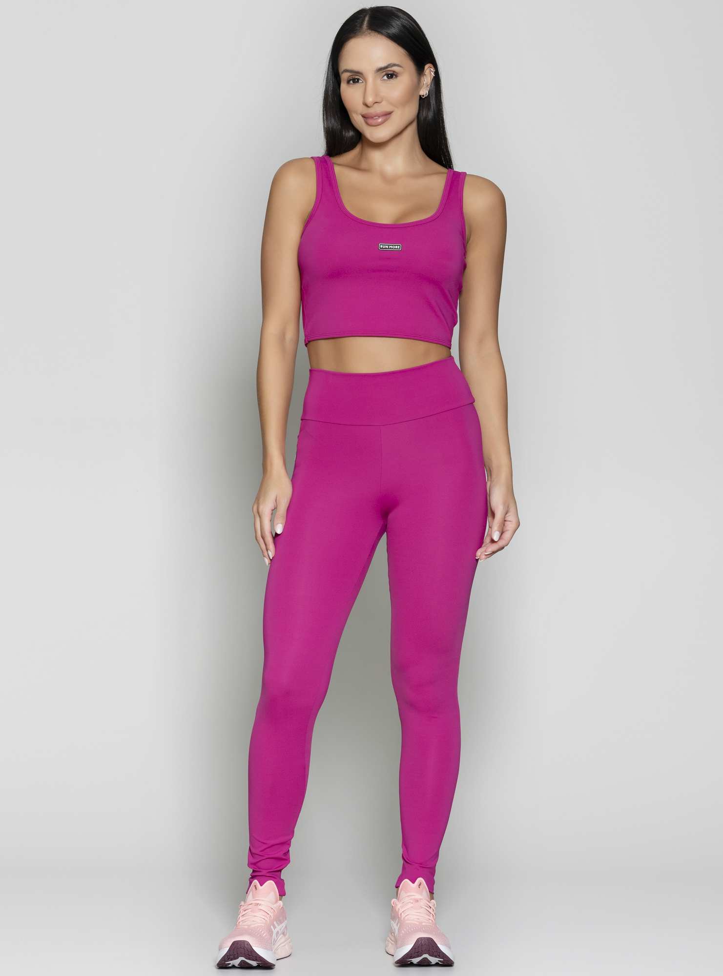 Legging Com Bolso Essencial Rosa 89