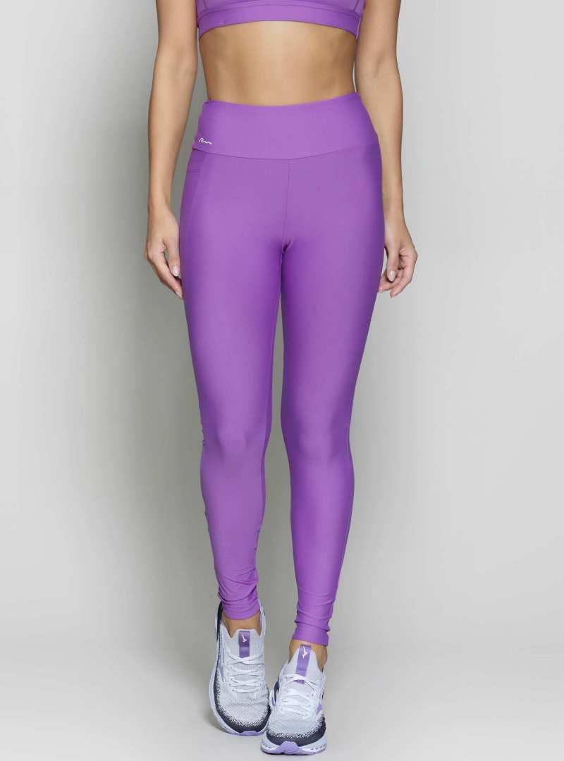 Legging Com Bolso Essencial Roxo 07