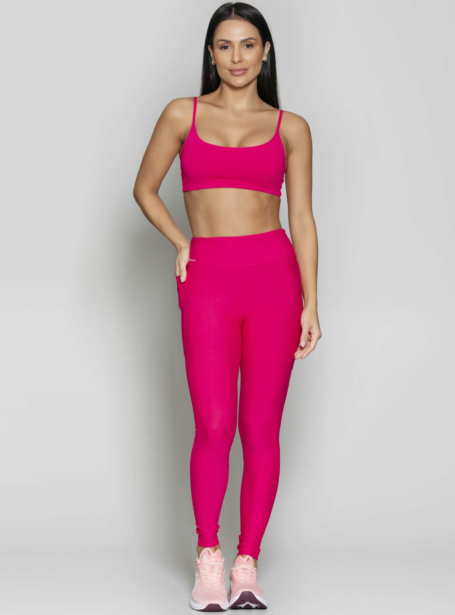 Legging Blocking Essencial Rosa 07