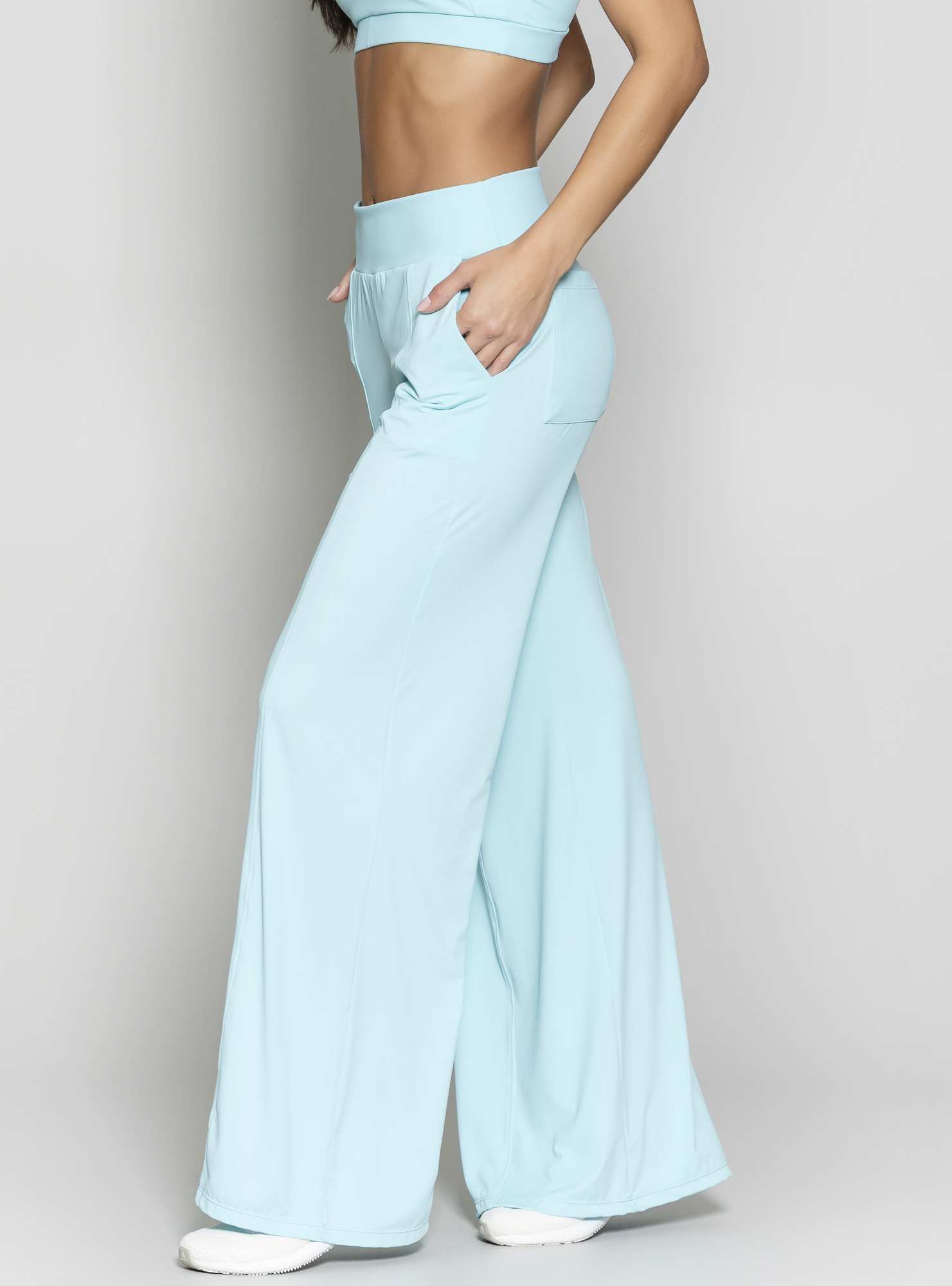 Calça Pantalona Not So Classic Azul 22