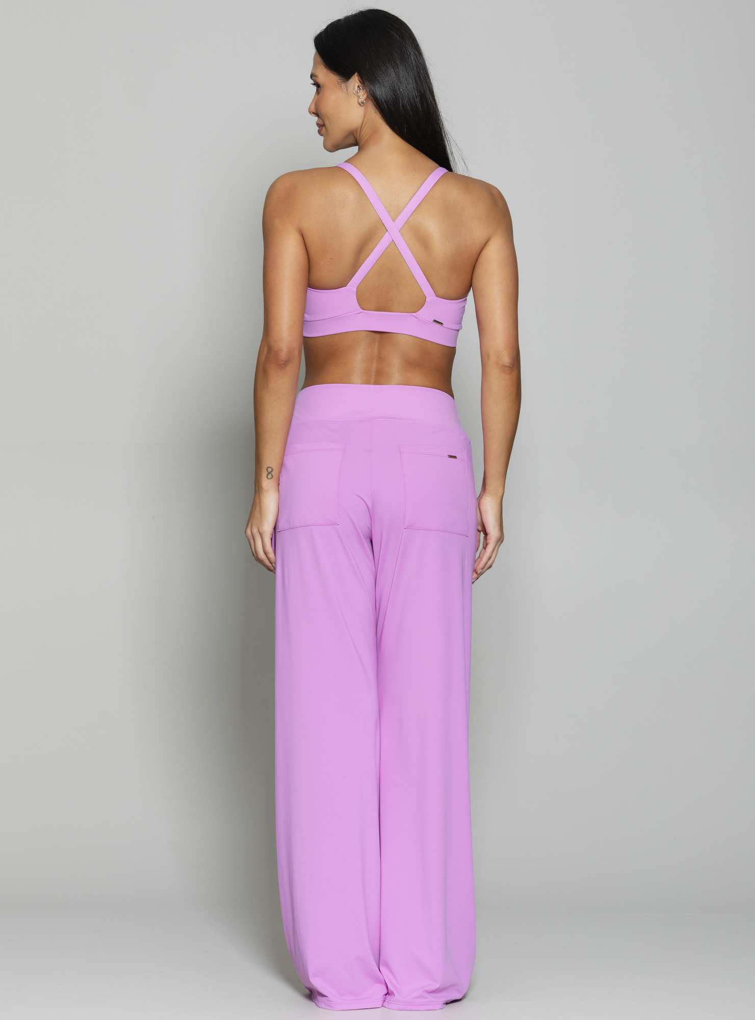 Calça Pantalona Not So Classic Roxo 22
