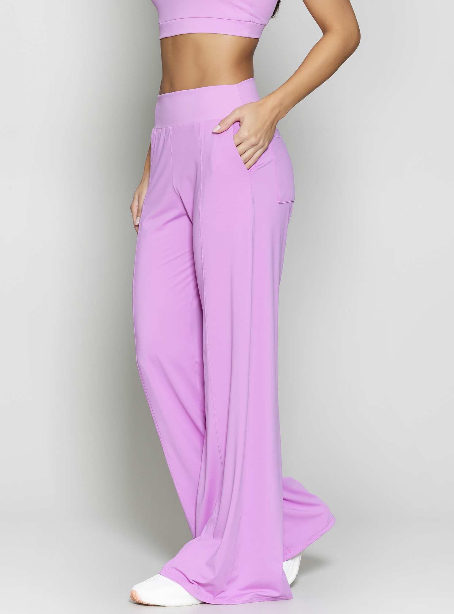 Calça Pantalona Not So Classic Roxo 22