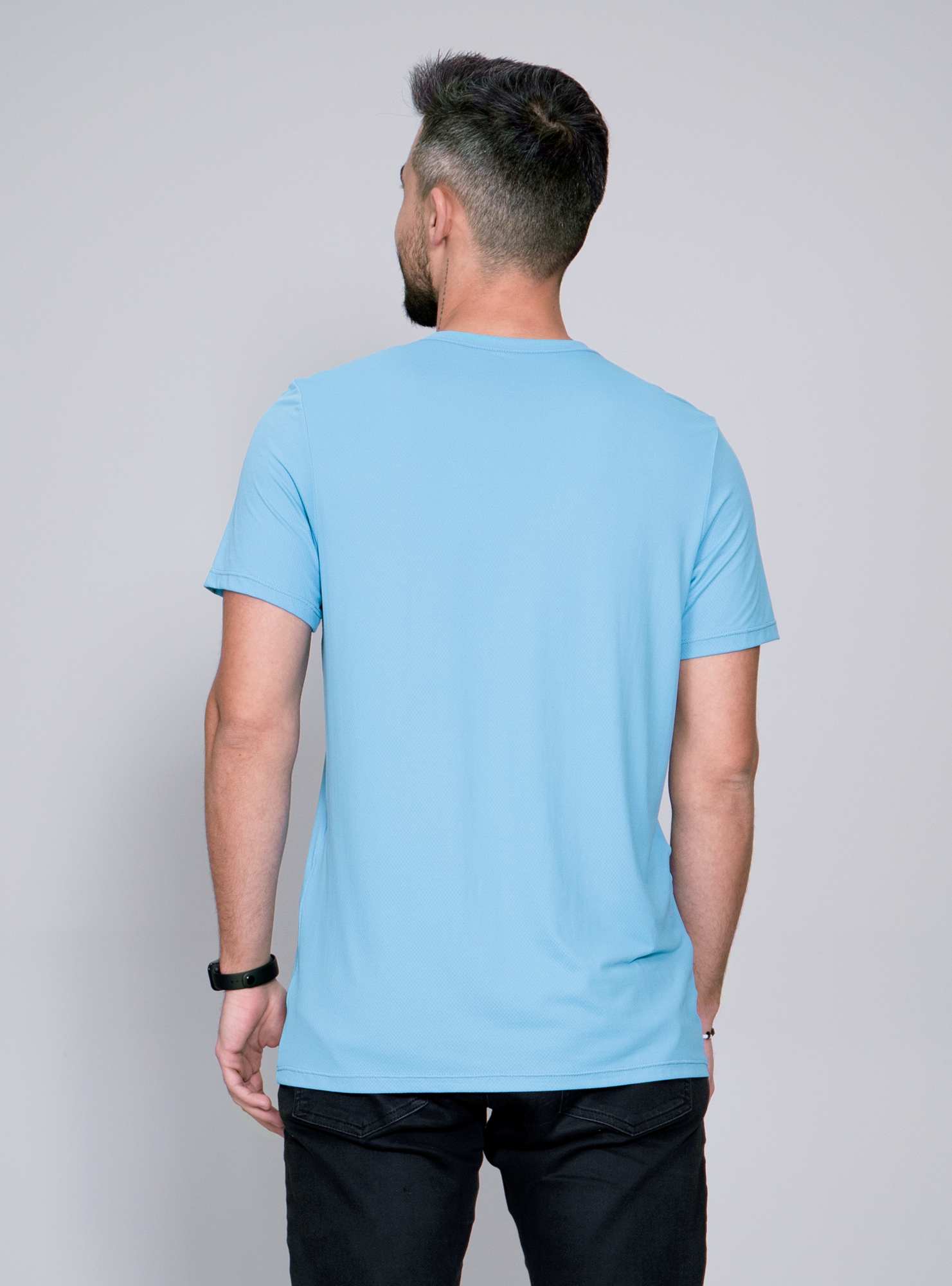 Camiseta Masculina Essencial Azul 38