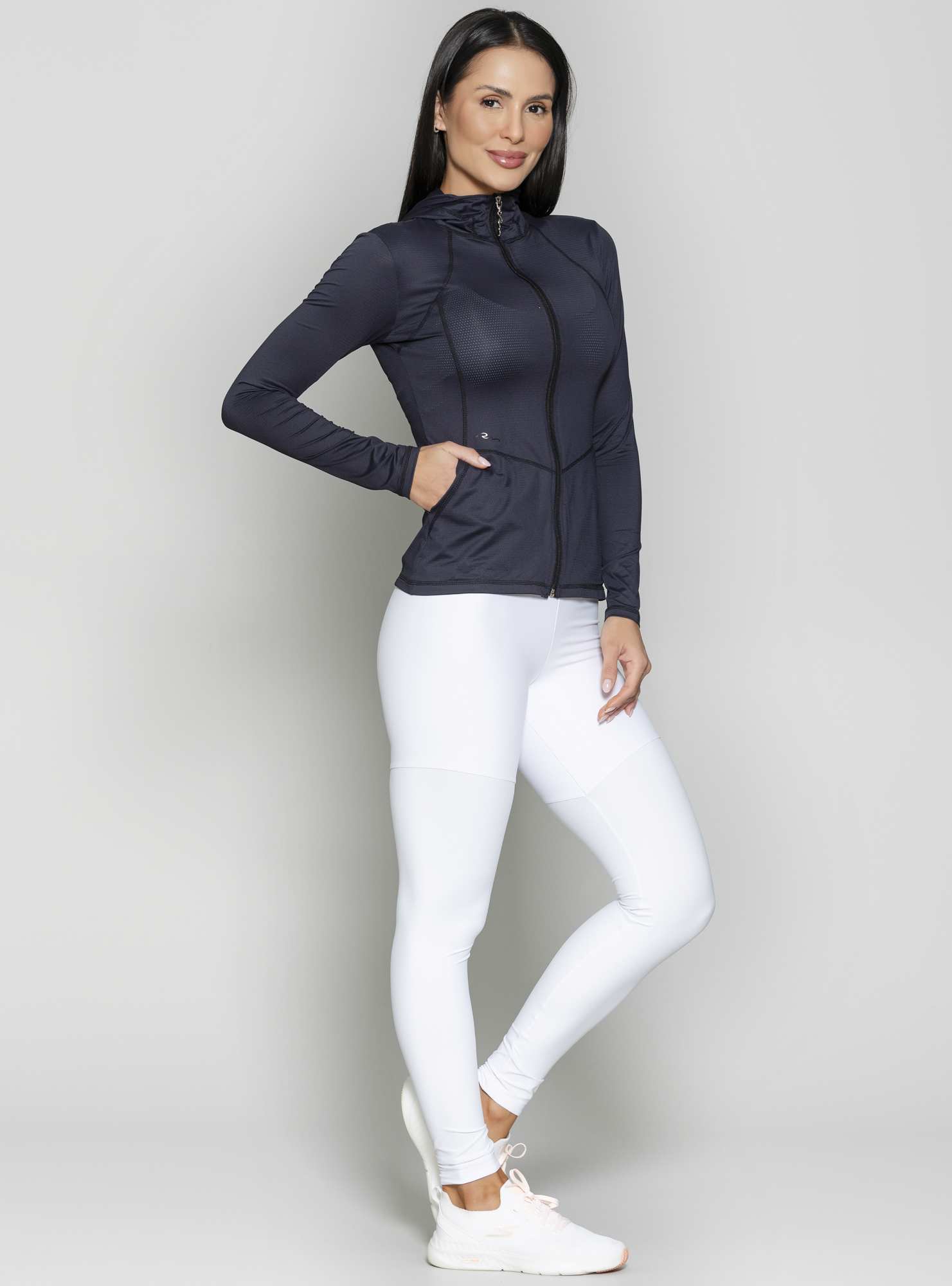 Jaqueta Fit Fly Preto