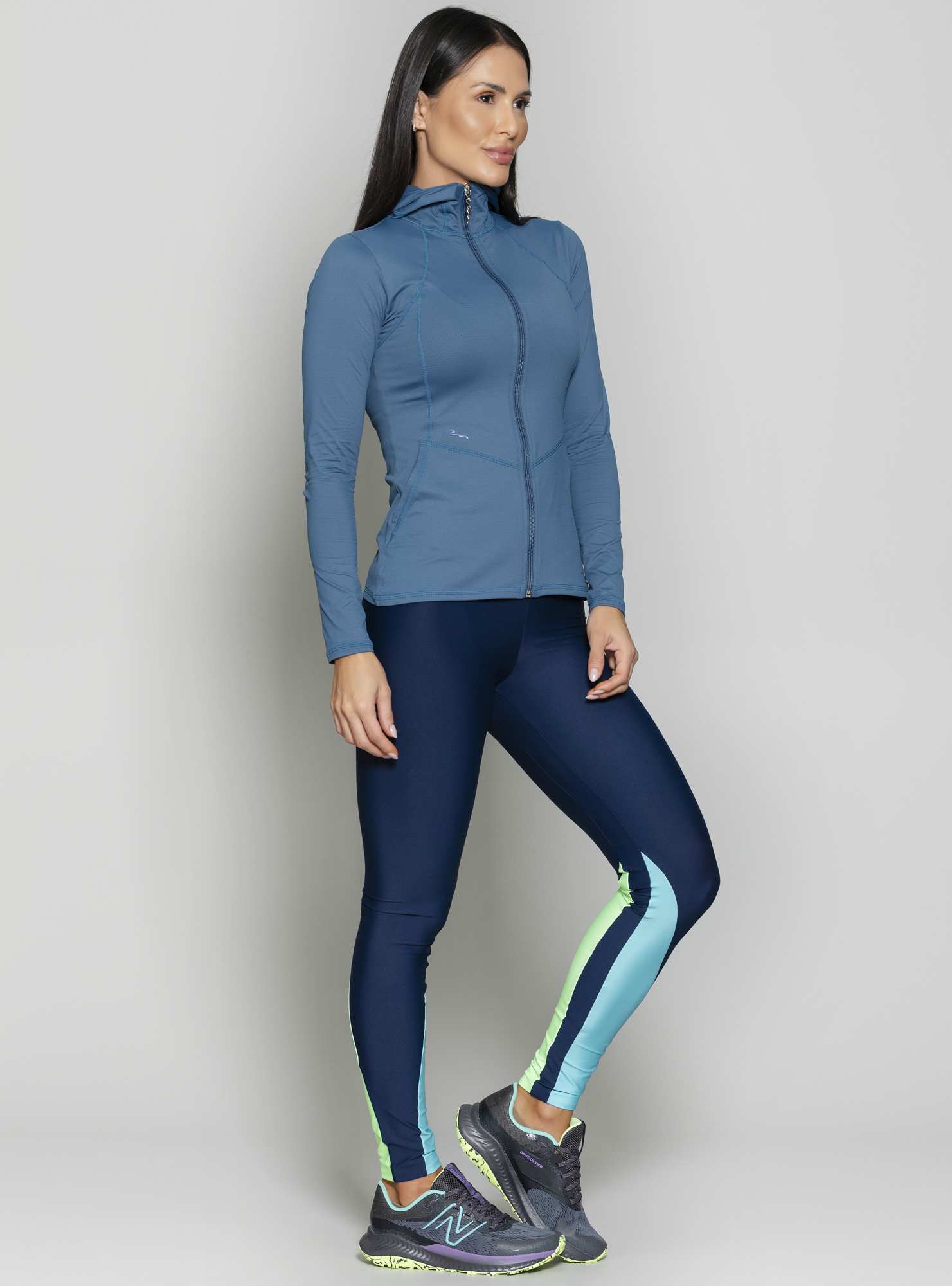 Jaqueta Fit Fly Azul 27