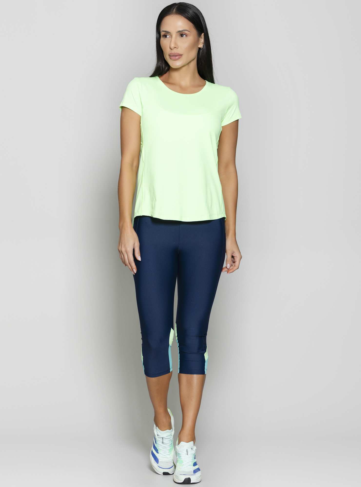 Blusa Alongada Fly Verde 09
