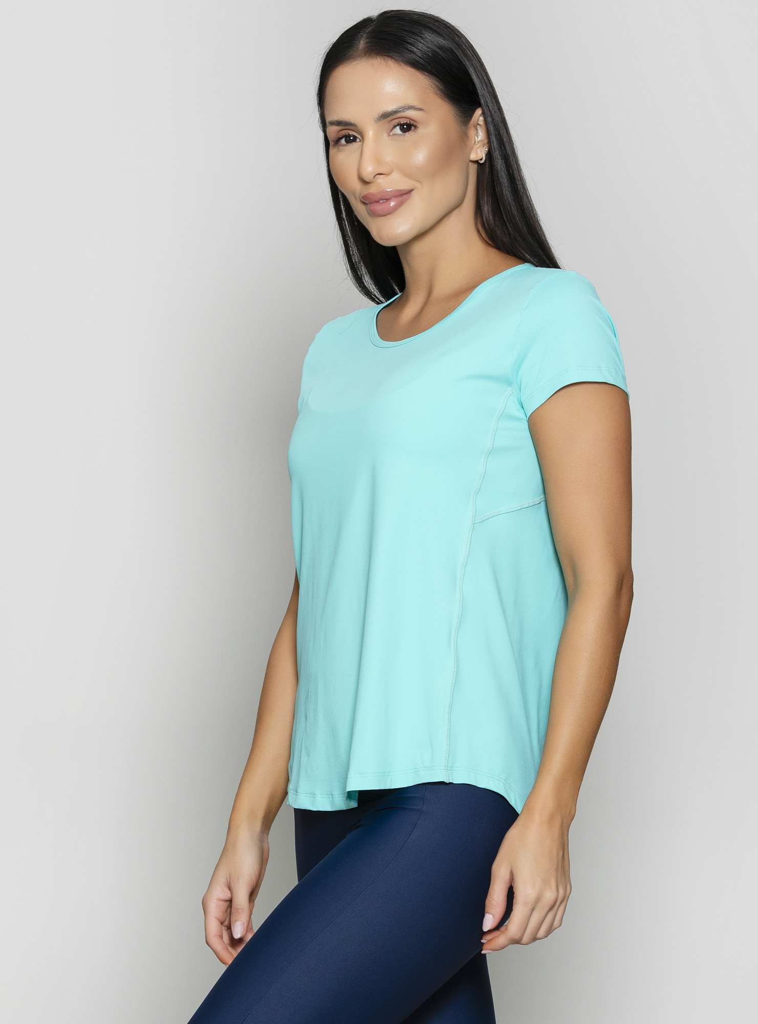 Blusa Alongada Fly Verde 14