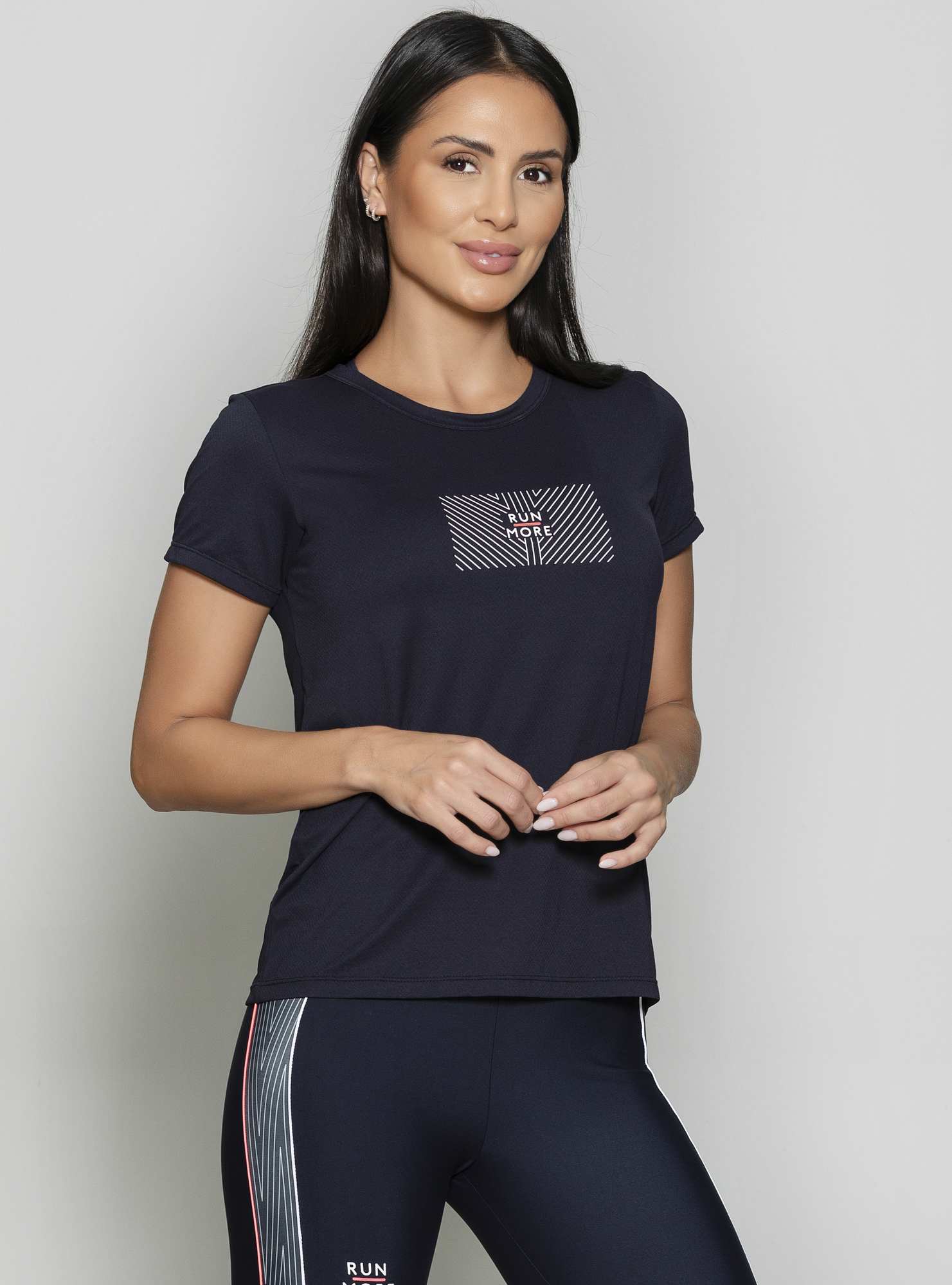 T-Shirt Sripes Preto / Branco