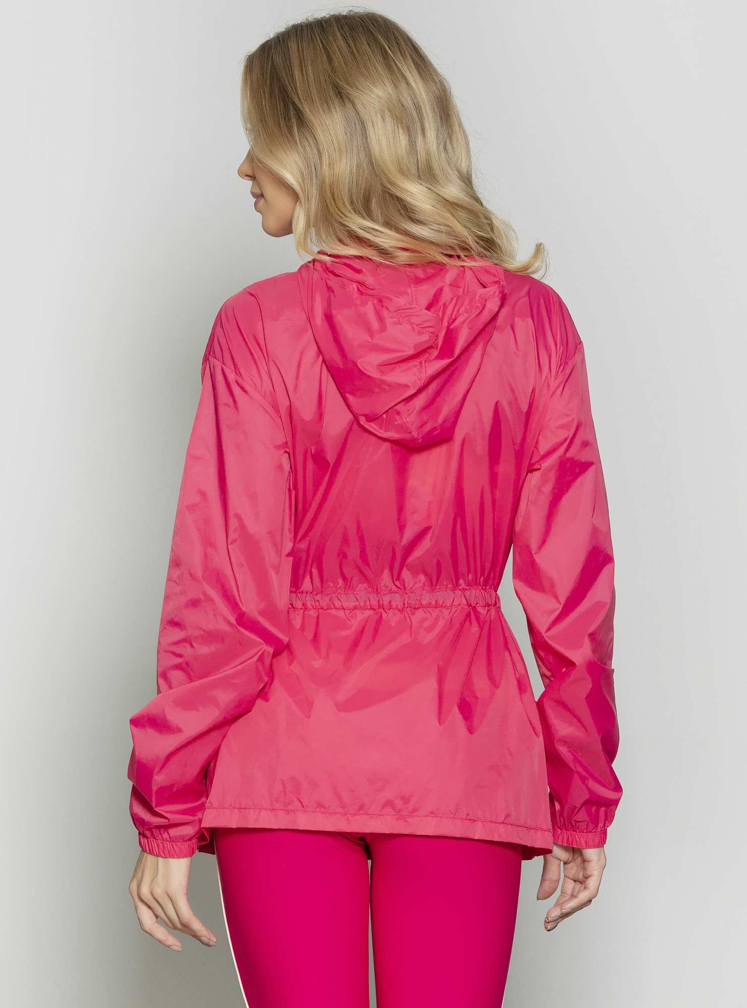 Jaqueta Alongada Utility Rosa 01