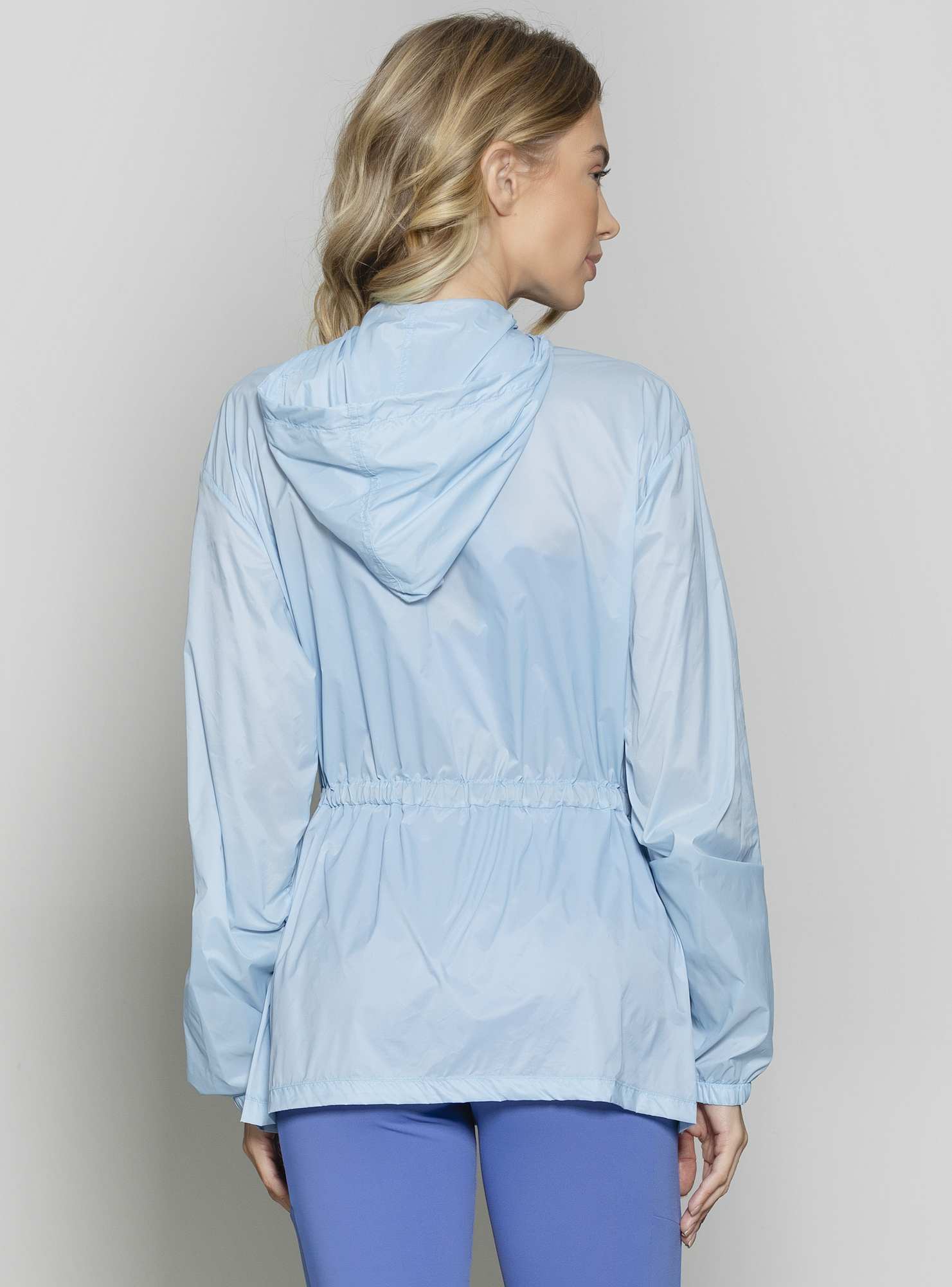 Jaqueta Alongada Utility Azul 17