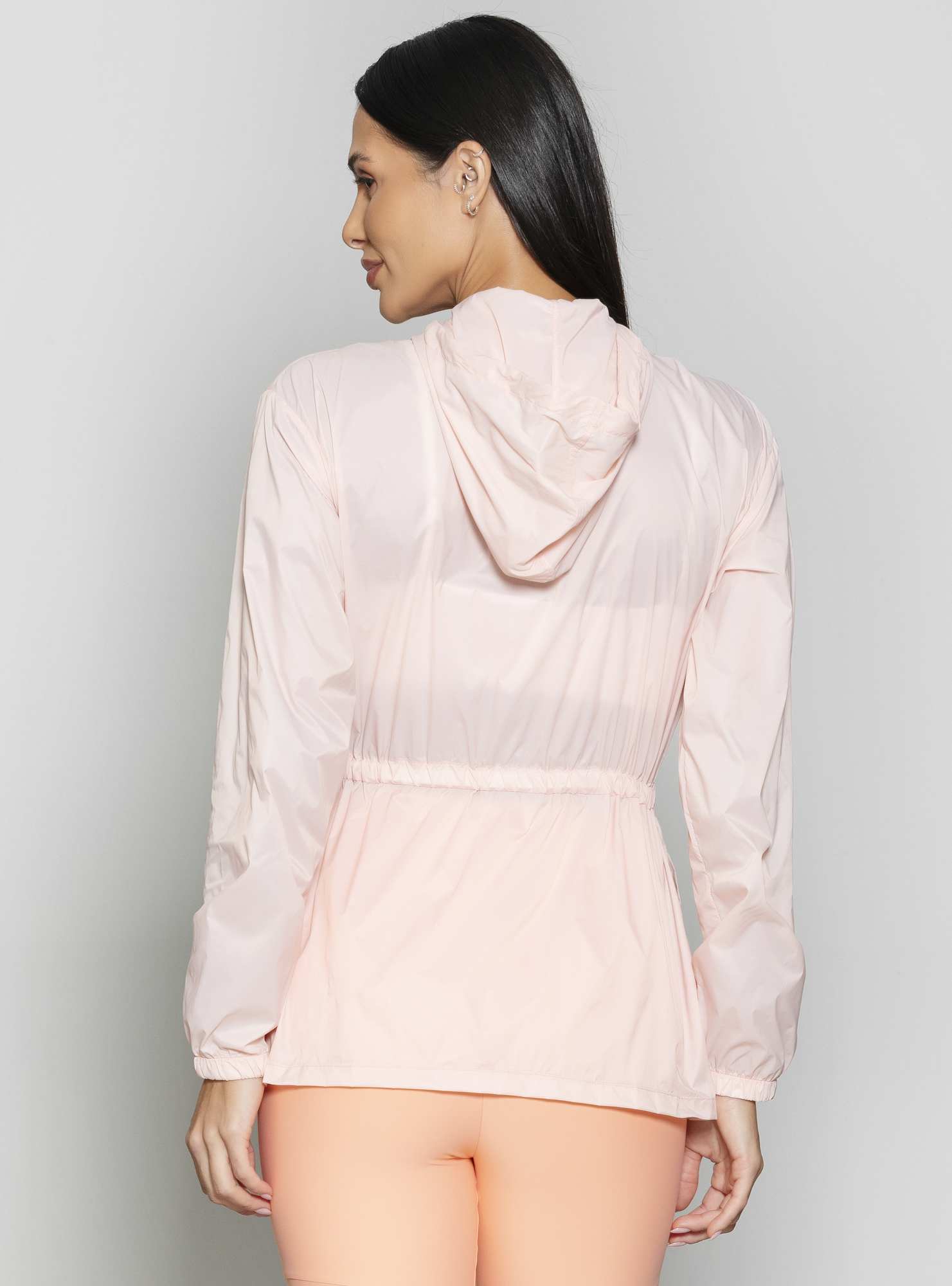 Jaqueta Alongada Utility Rosa 10