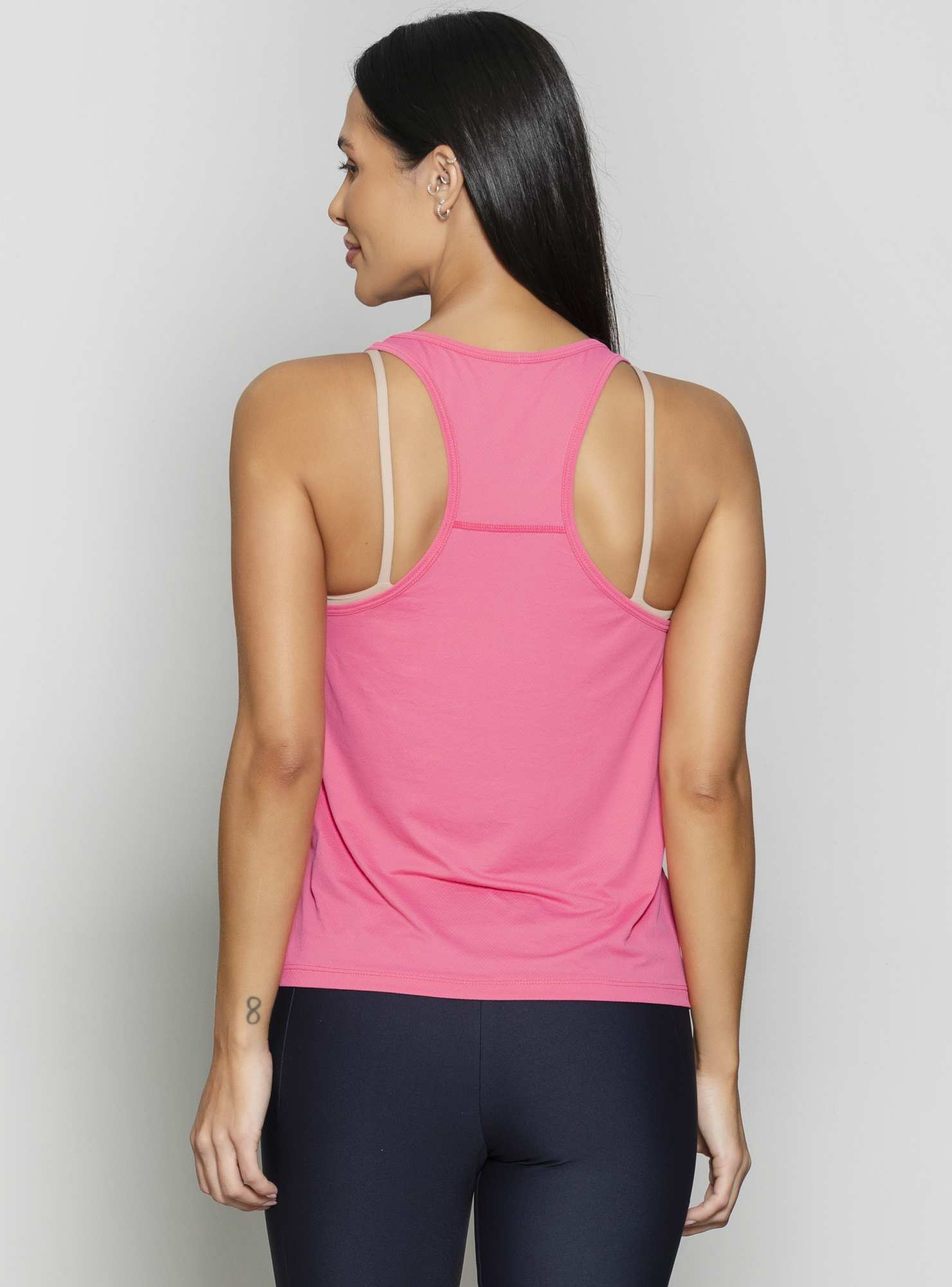 Regata Nadador Power Pace Rosa 06 / Preto