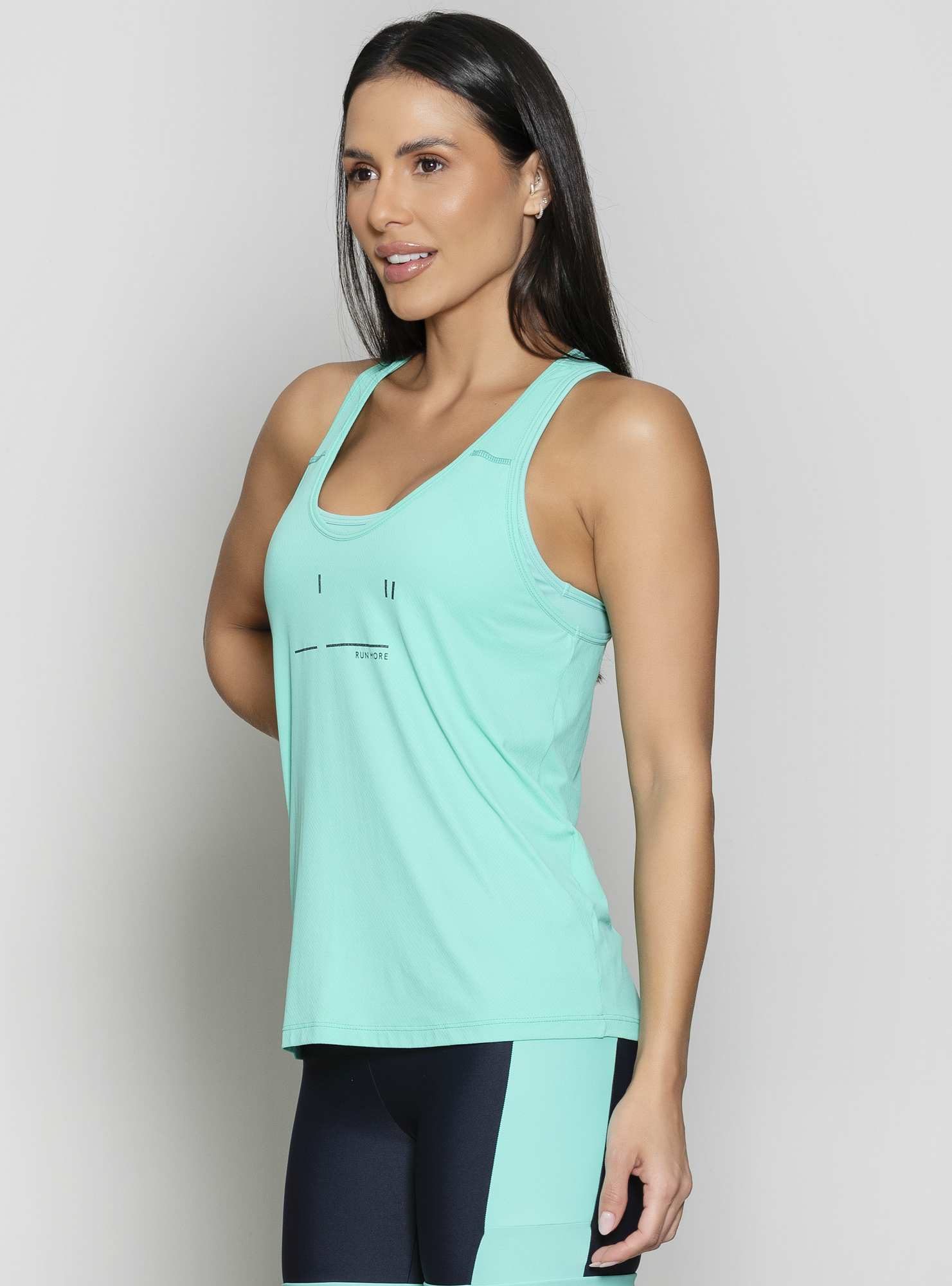 Regata Nadador Power Pace Verde 14 / Preto