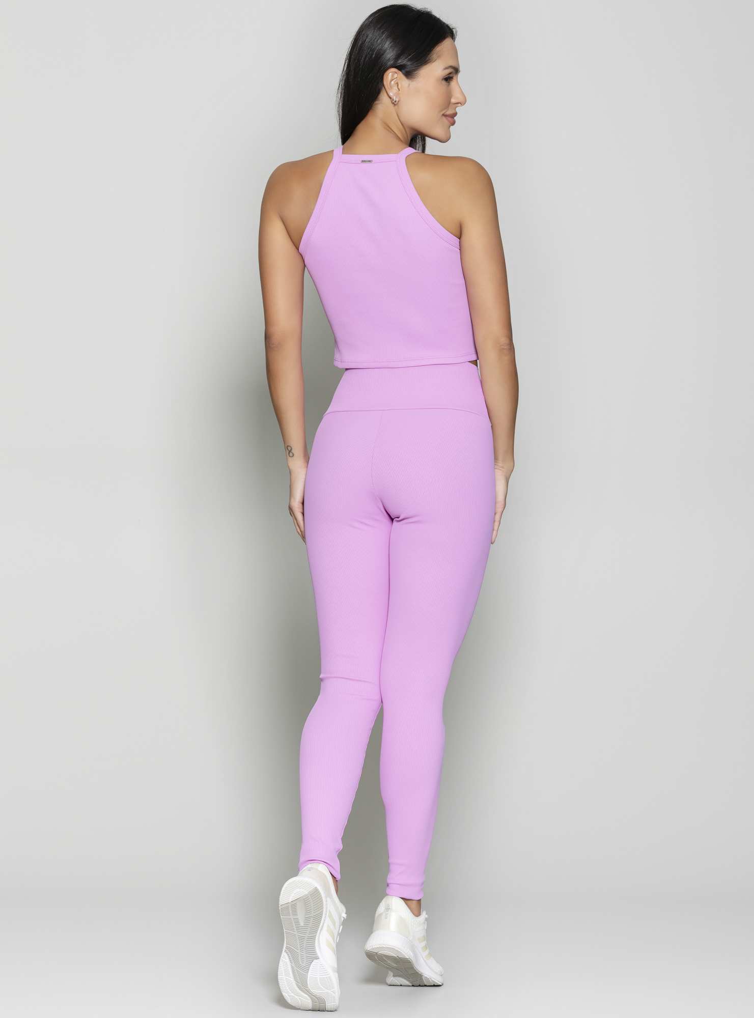 Regata Cropped Canelada Roxo 22