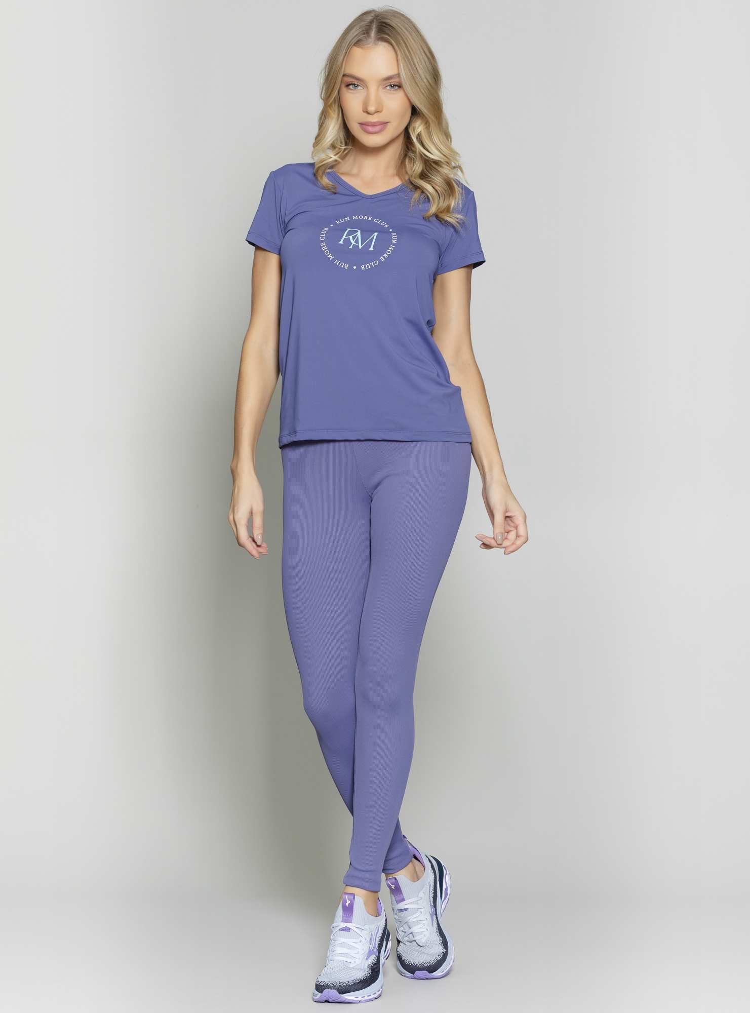 Baby Look Match Point Azul 39 / Azul 22