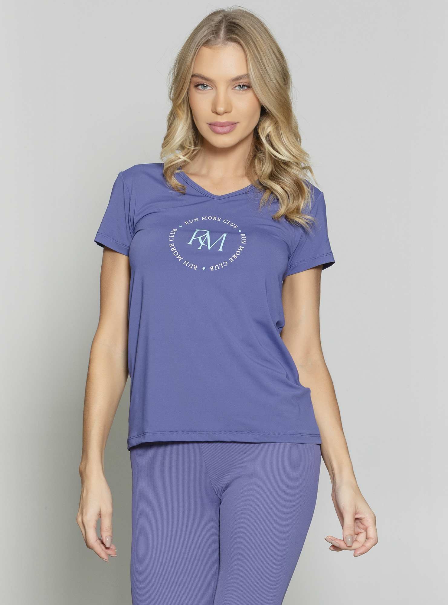 Baby Look Match Point Azul 39 / Azul 22