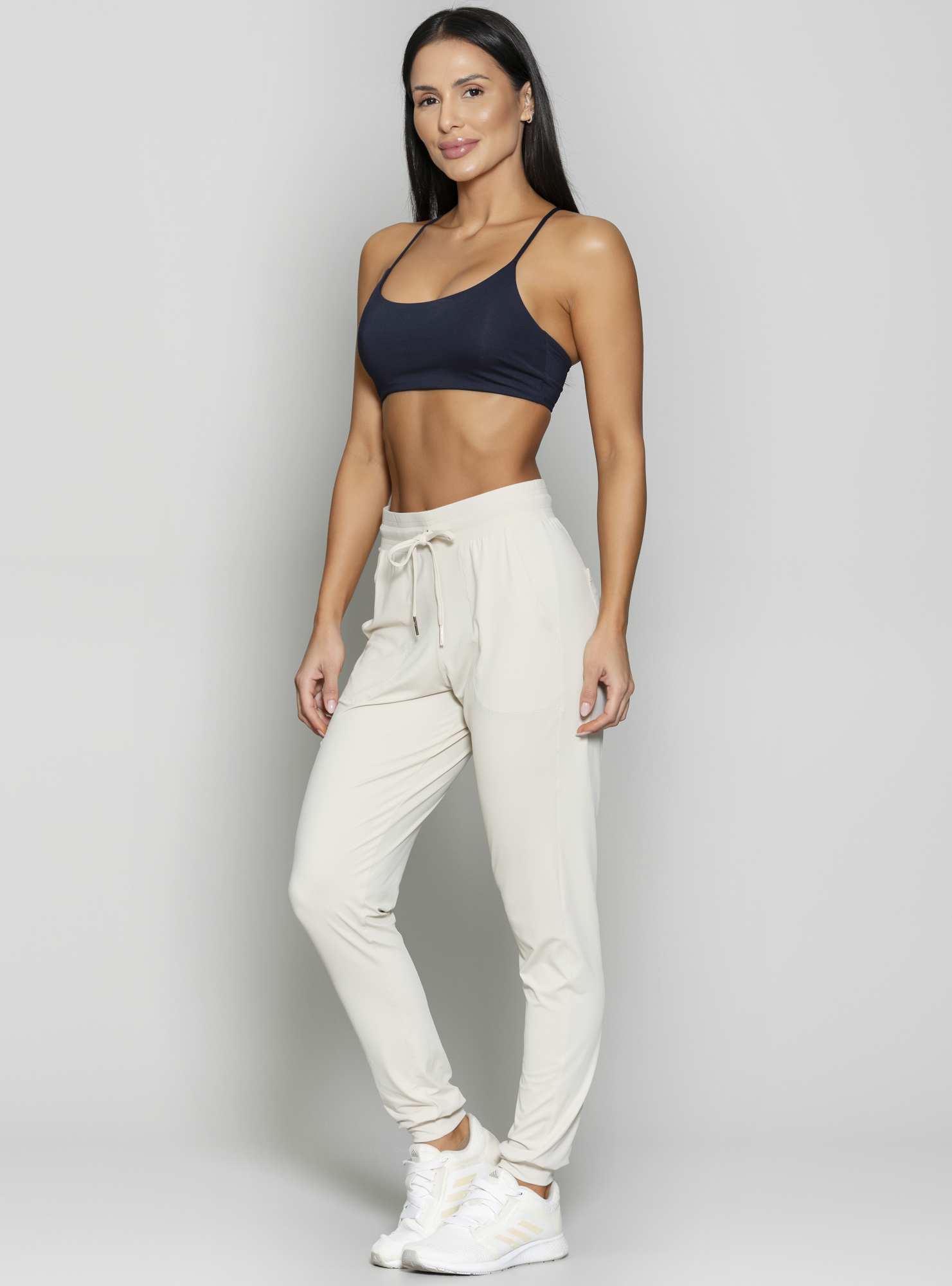 Calça Leve Comfy Bege 02