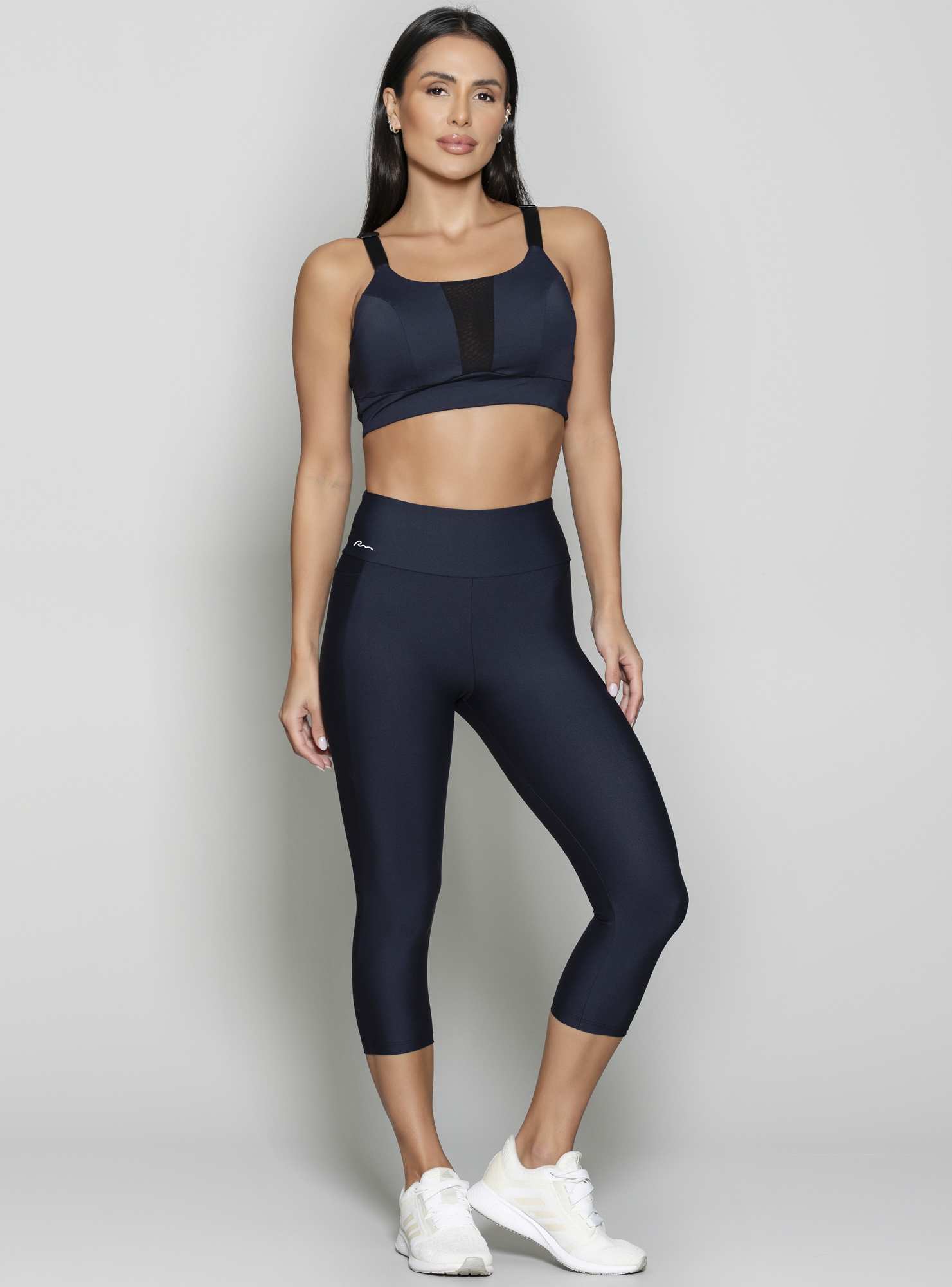 Top Para Seios Grandes Essencial Preto
