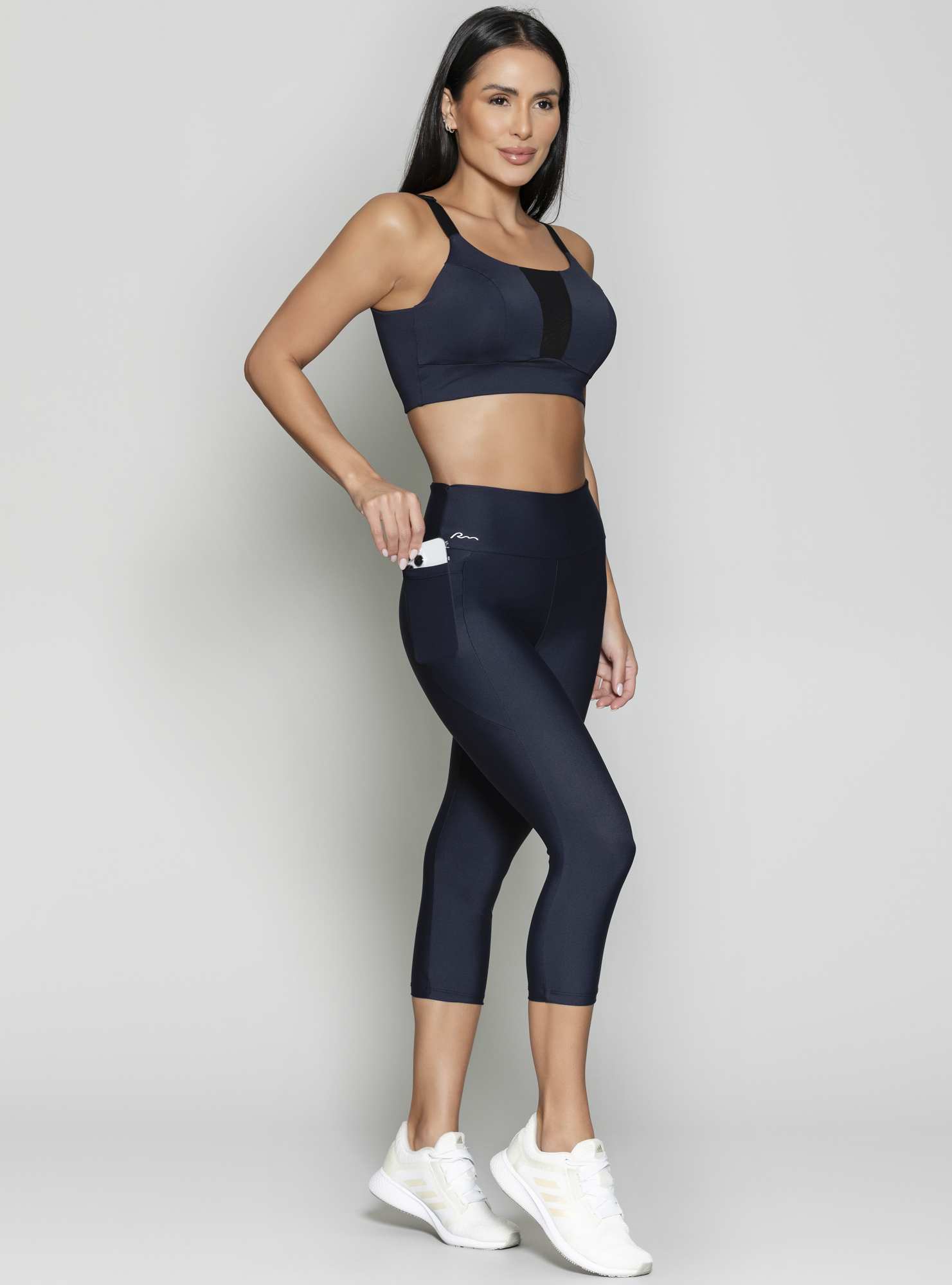 Top Para Seios Grandes Essencial Preto