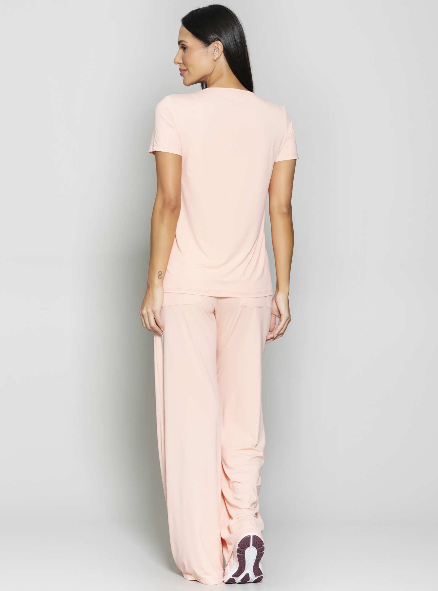 T-shirt Not So Classic Rosa 34 / Preto