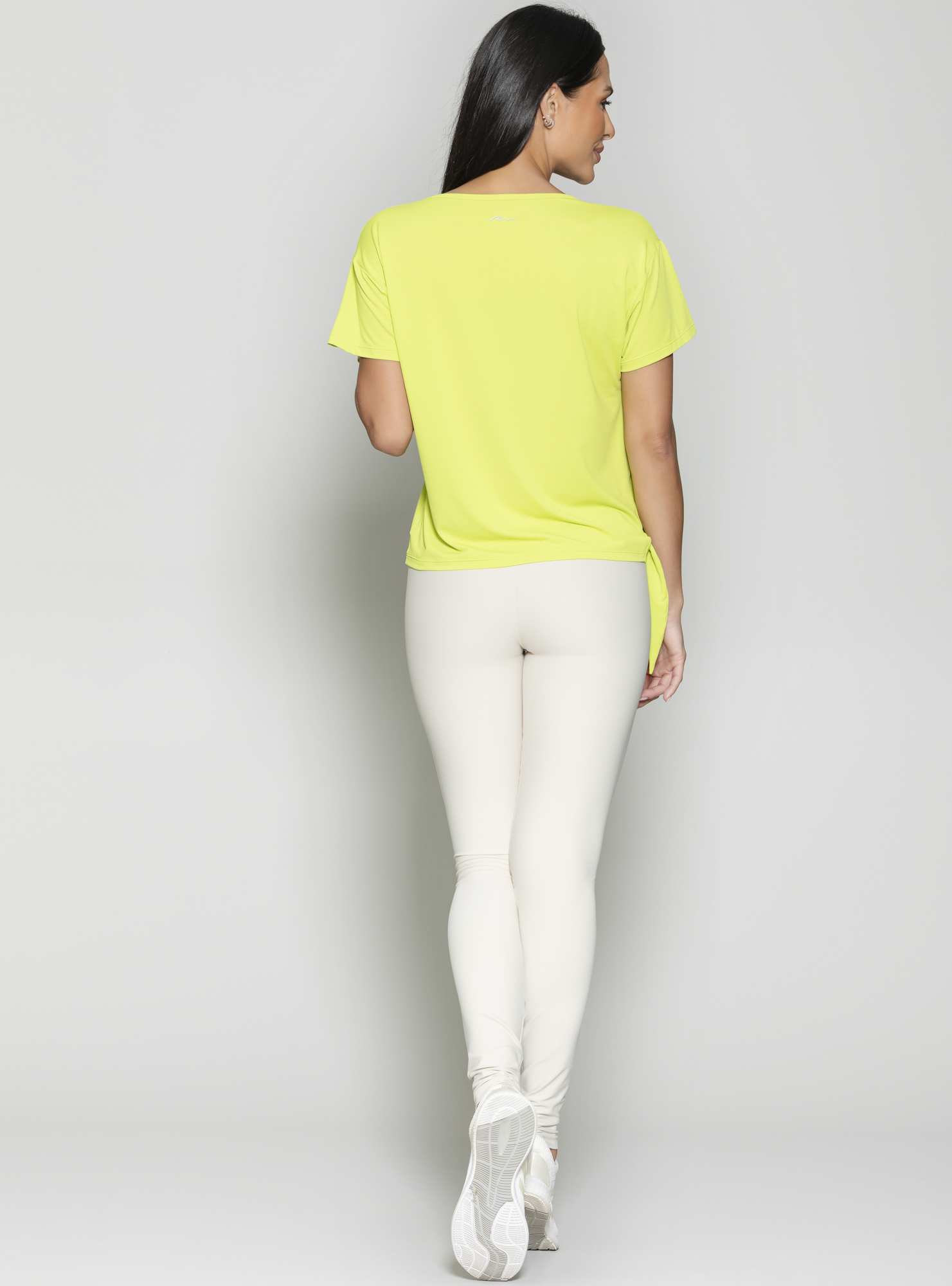 Blusa Com Amarração Essencial Verde 03