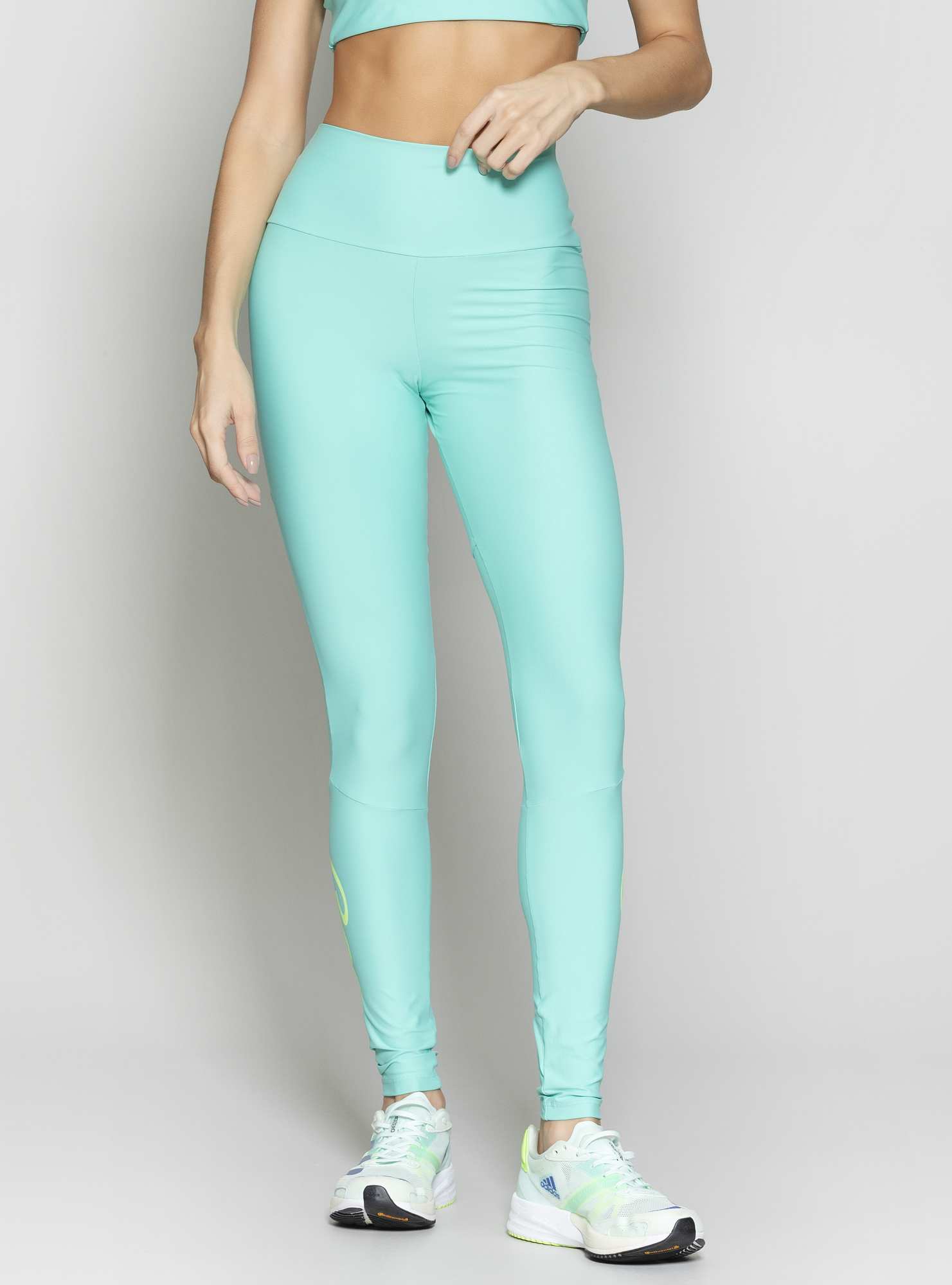 Legging Blocking Essencial Verde 14 / Verde 49