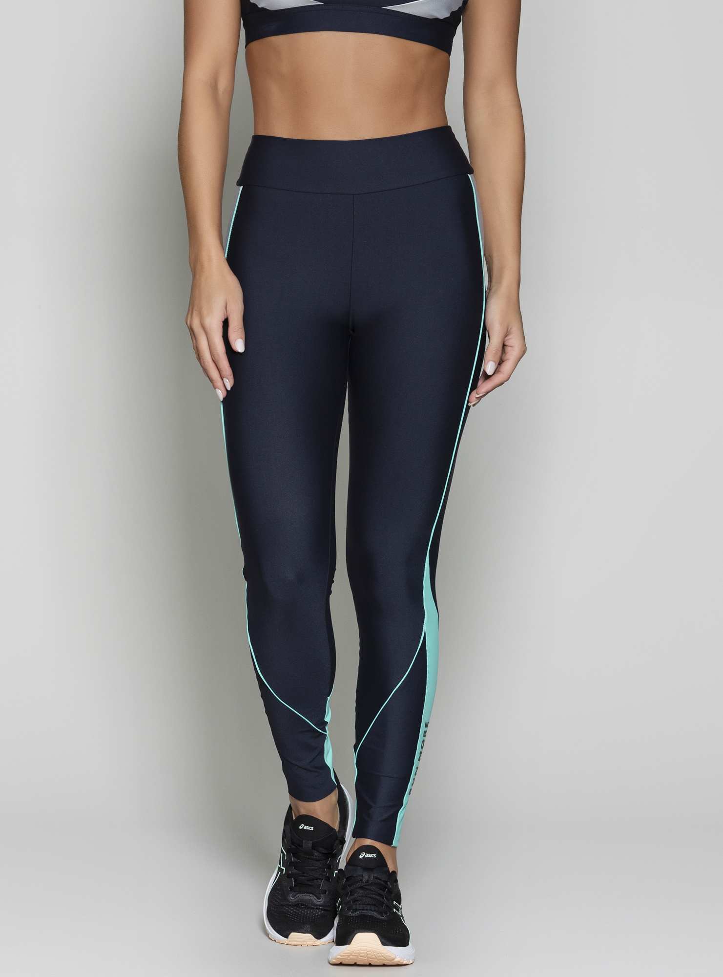 Legging Curved Color Preto / Su 108