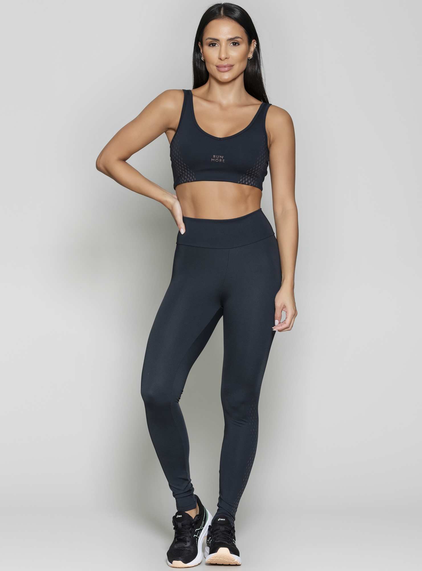 Legging Com Bolso Elevate Preto