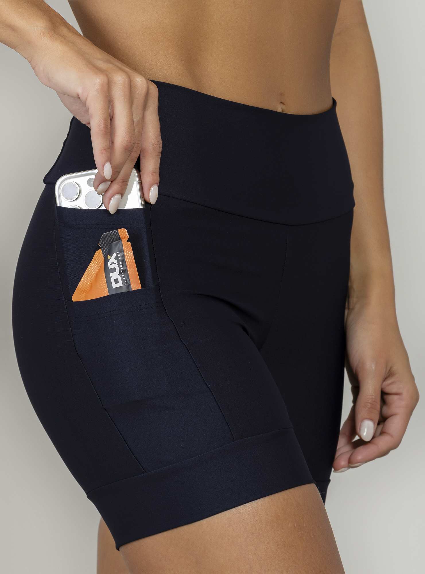 Bermuda Com 4 Bolsos Power Pace Preto
