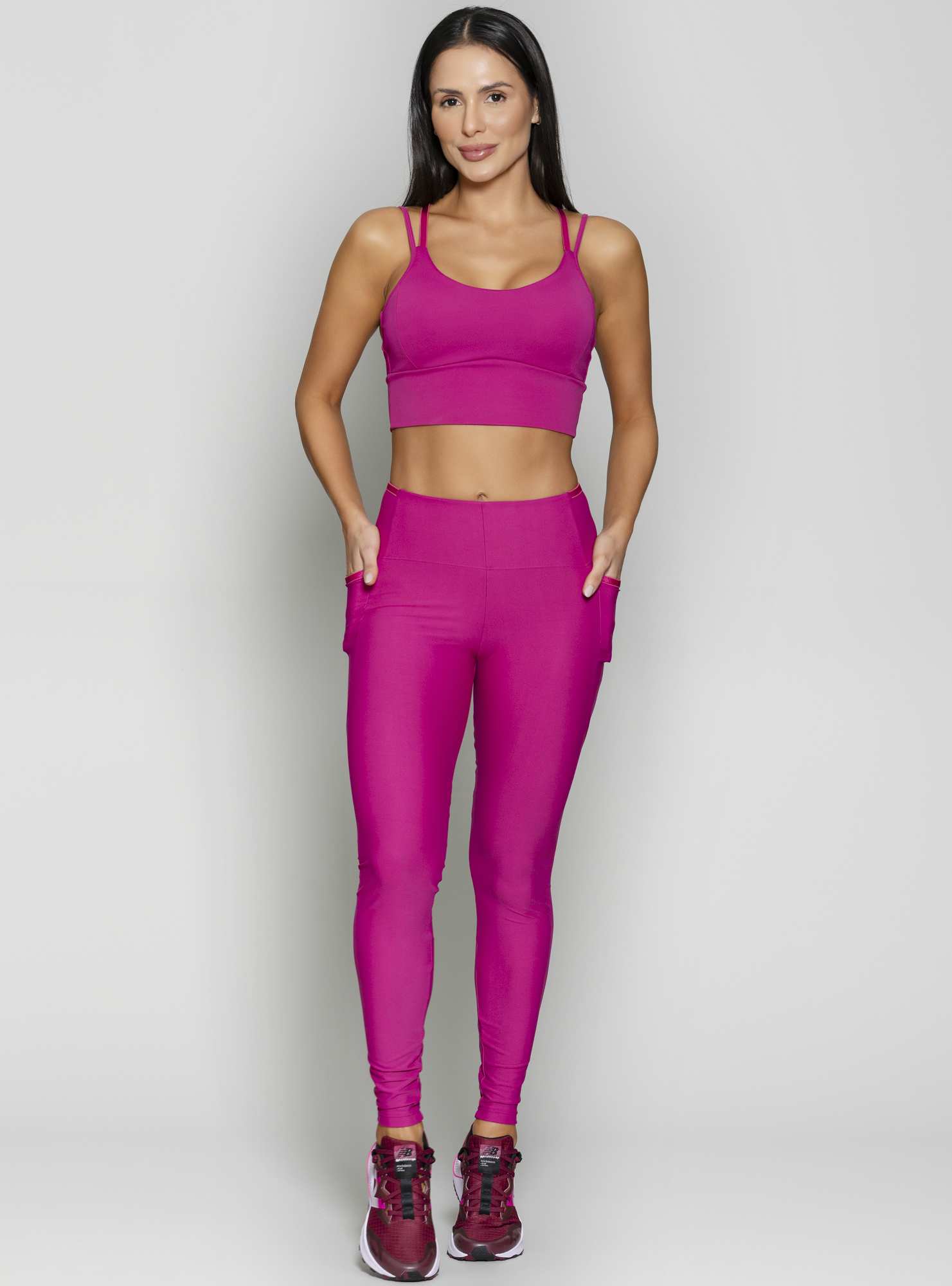 Top Alongado Trainning Rosa 89