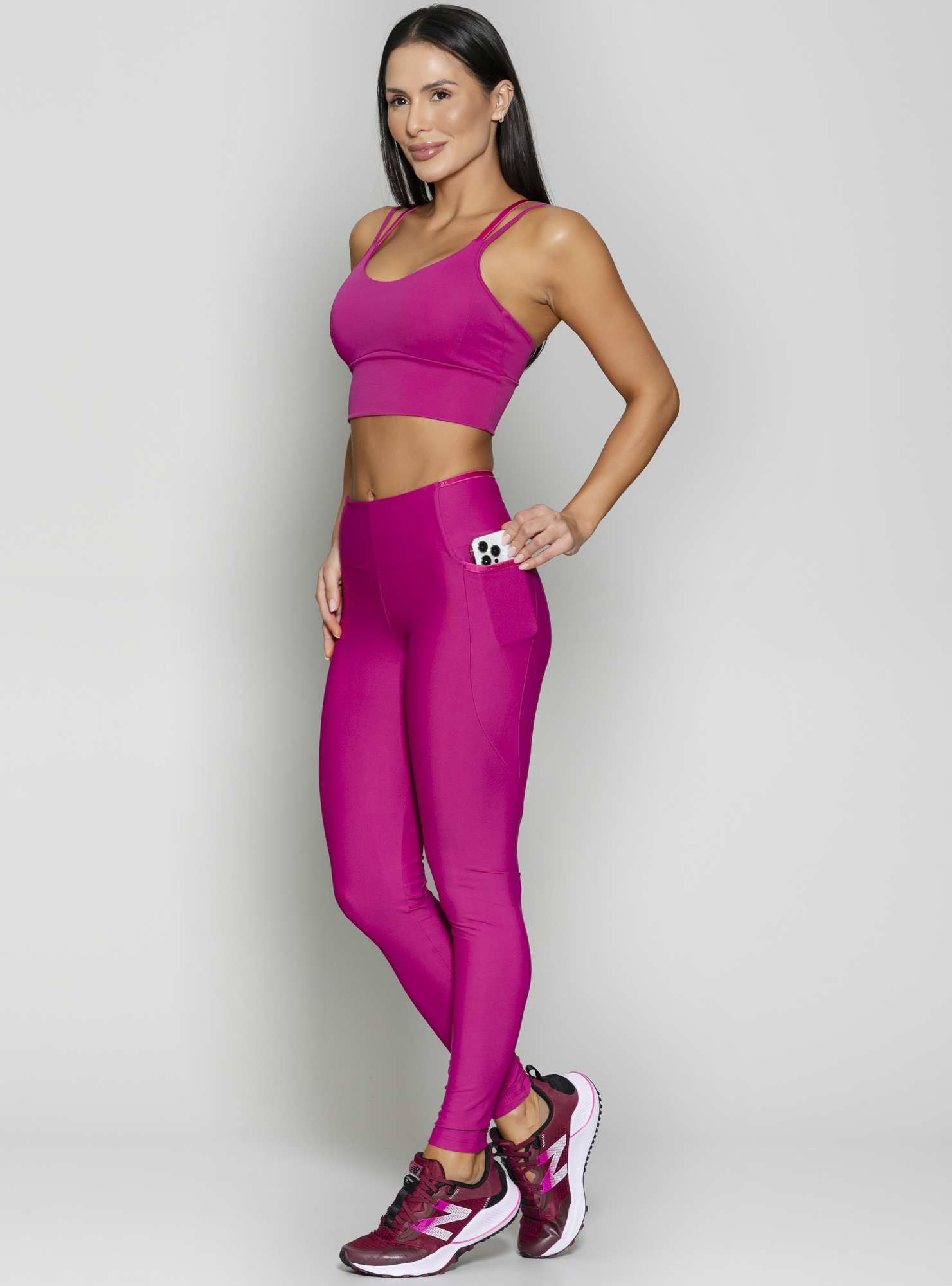 Top Alongado Trainning Rosa 89