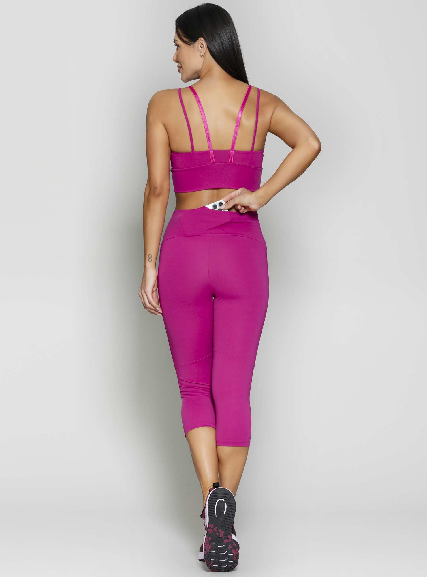 Corsário Com Bolso Trainning Rosa 89