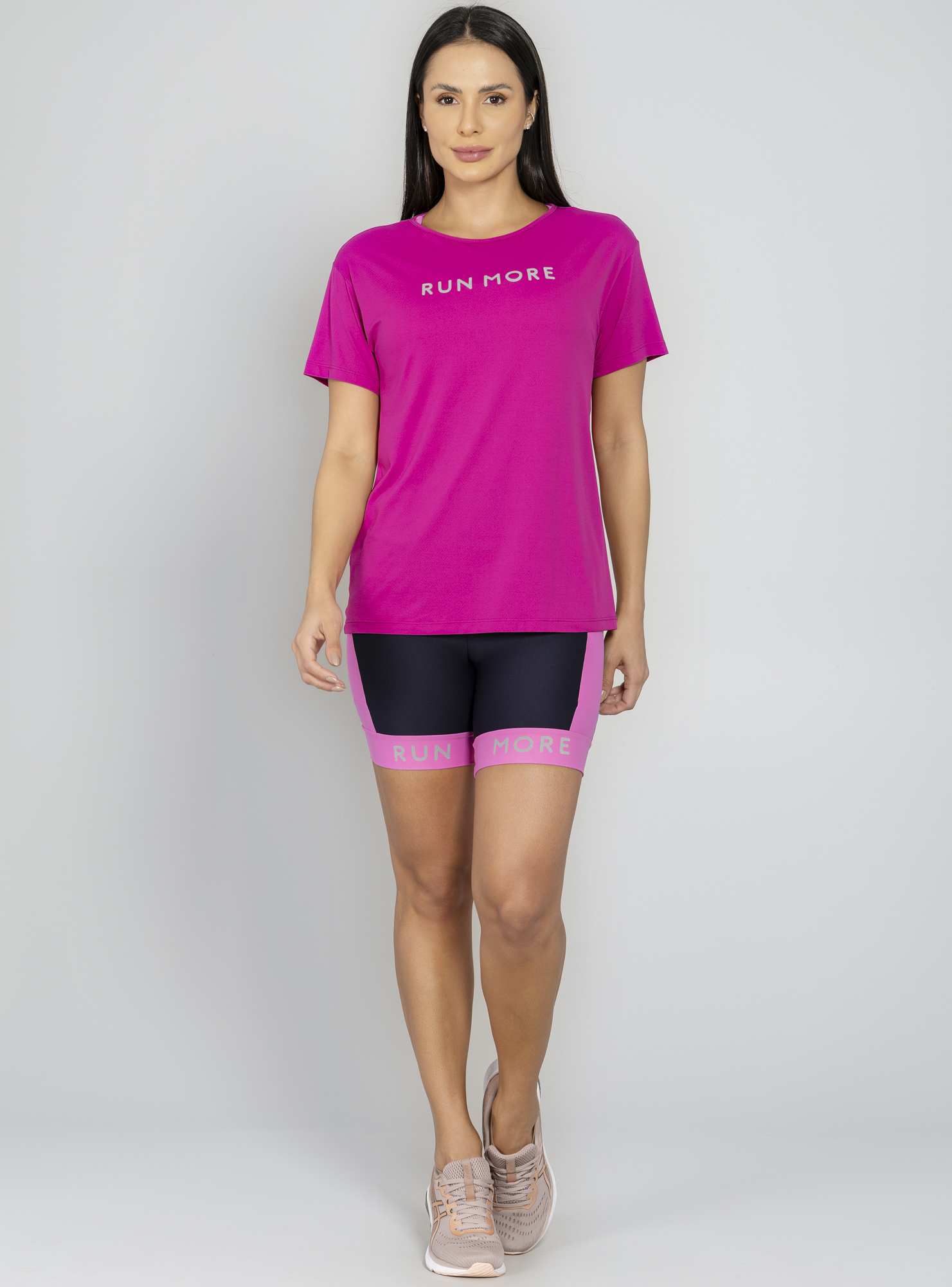 Blusa Run More Power Pace Rosa 89
