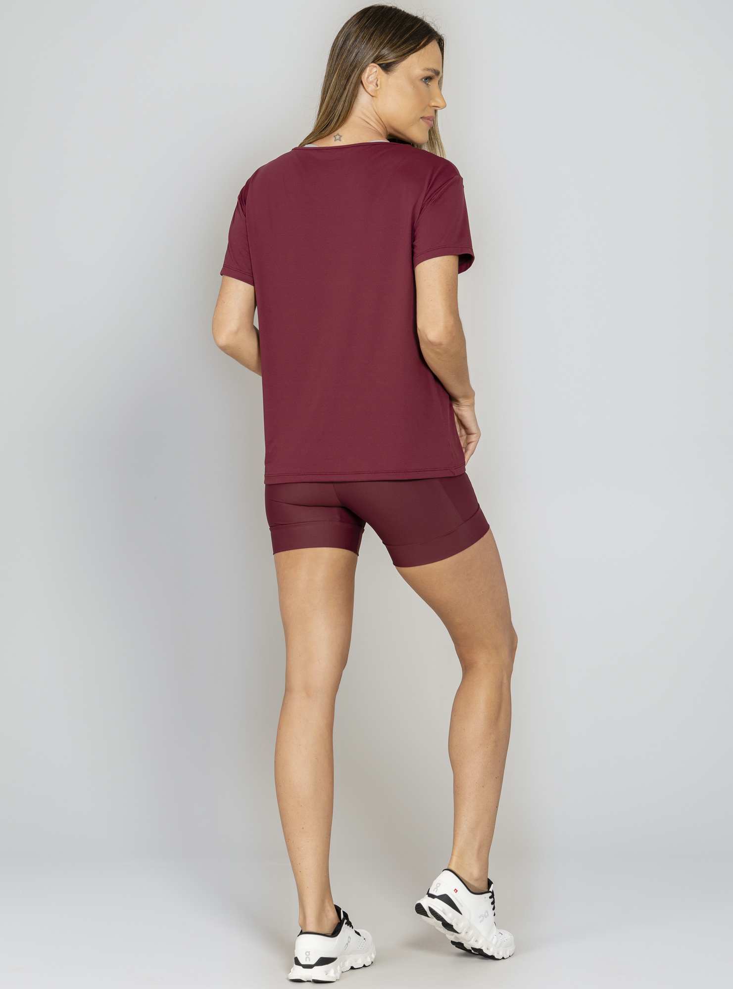 Blusa Run More Power Pace Bordo 03