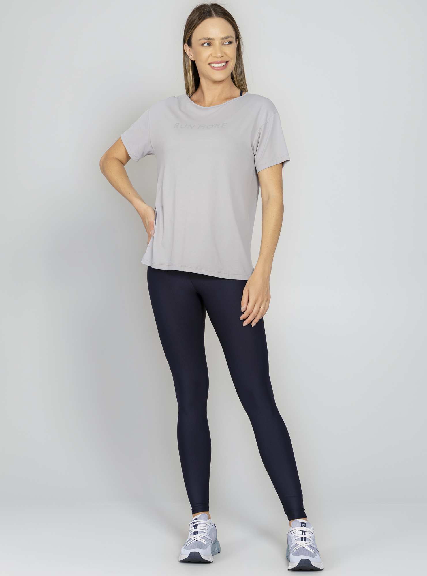 Blusa Run More Power Pace Cinza 03