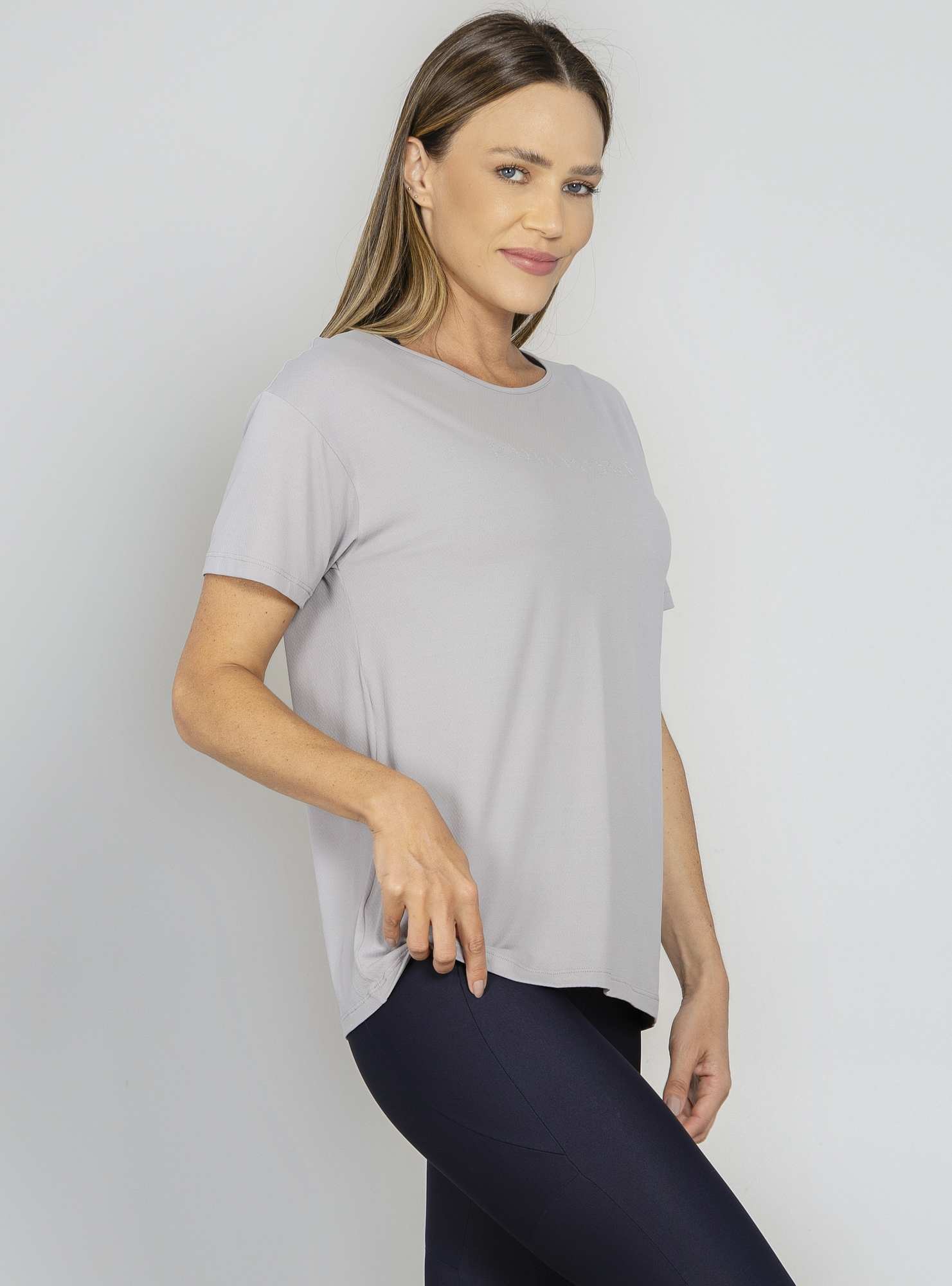 Blusa Run More Power Pace Cinza 03