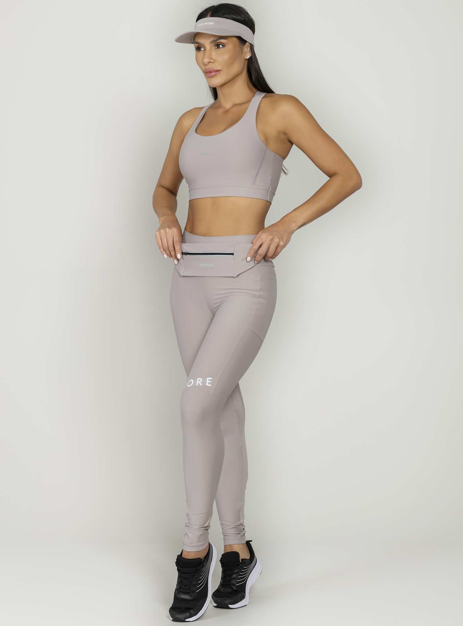 Legging Blocking Power Pace Cinza 28